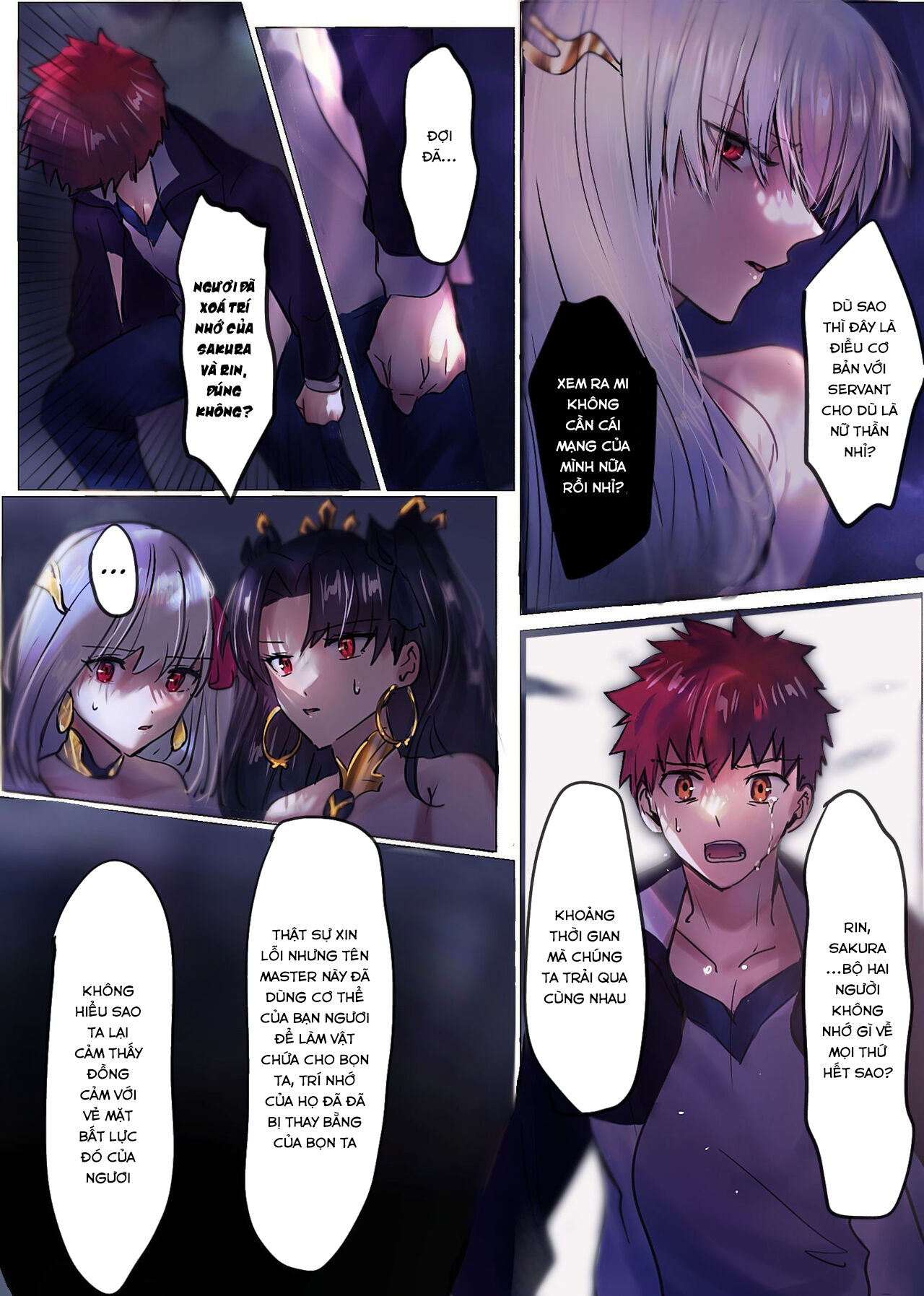 Đọc truyện hentai Fate rewrite ~Rin to Sakura ga Servant-ka Sennou Sareru Hon~ (Fate Grand Order) - Oneshot