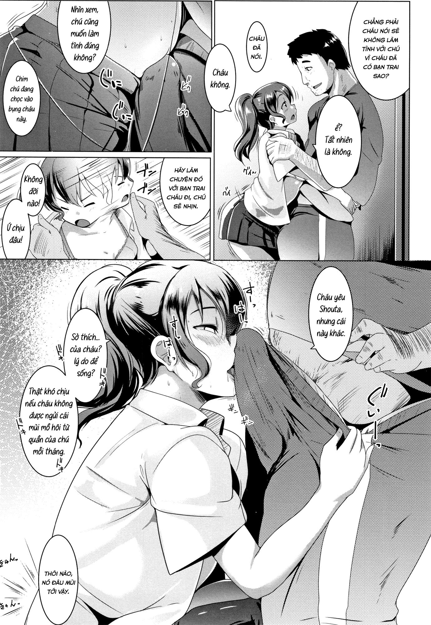 Đọc truyện hentai Câu chuyện ông chú chăm sóc cháu gái - Oneshot