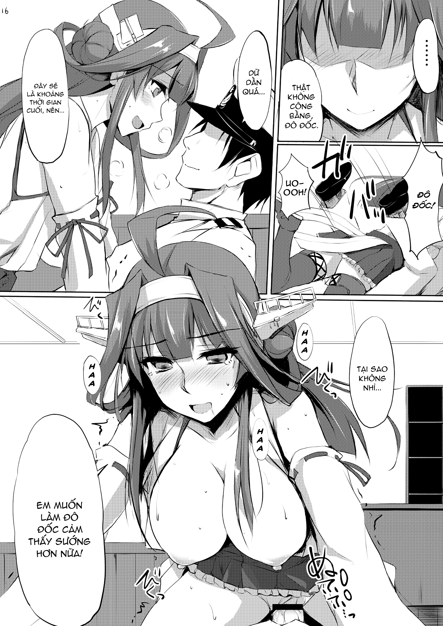 Đọc truyện hentai Câu Chuyện Kongou (Kantai Collection -KanColle-) - Oneshot