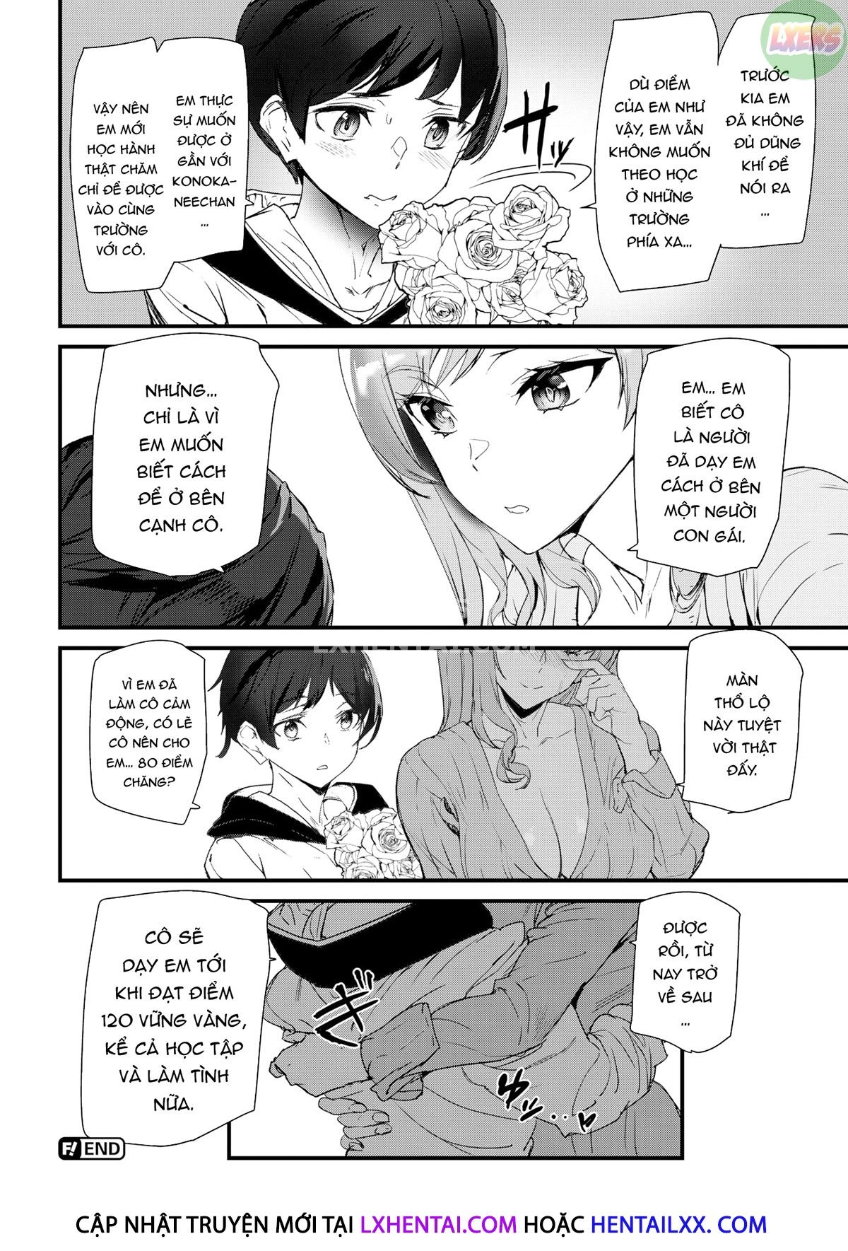 Đọc truyện hentai Tình yêu với việc học - Oneshot