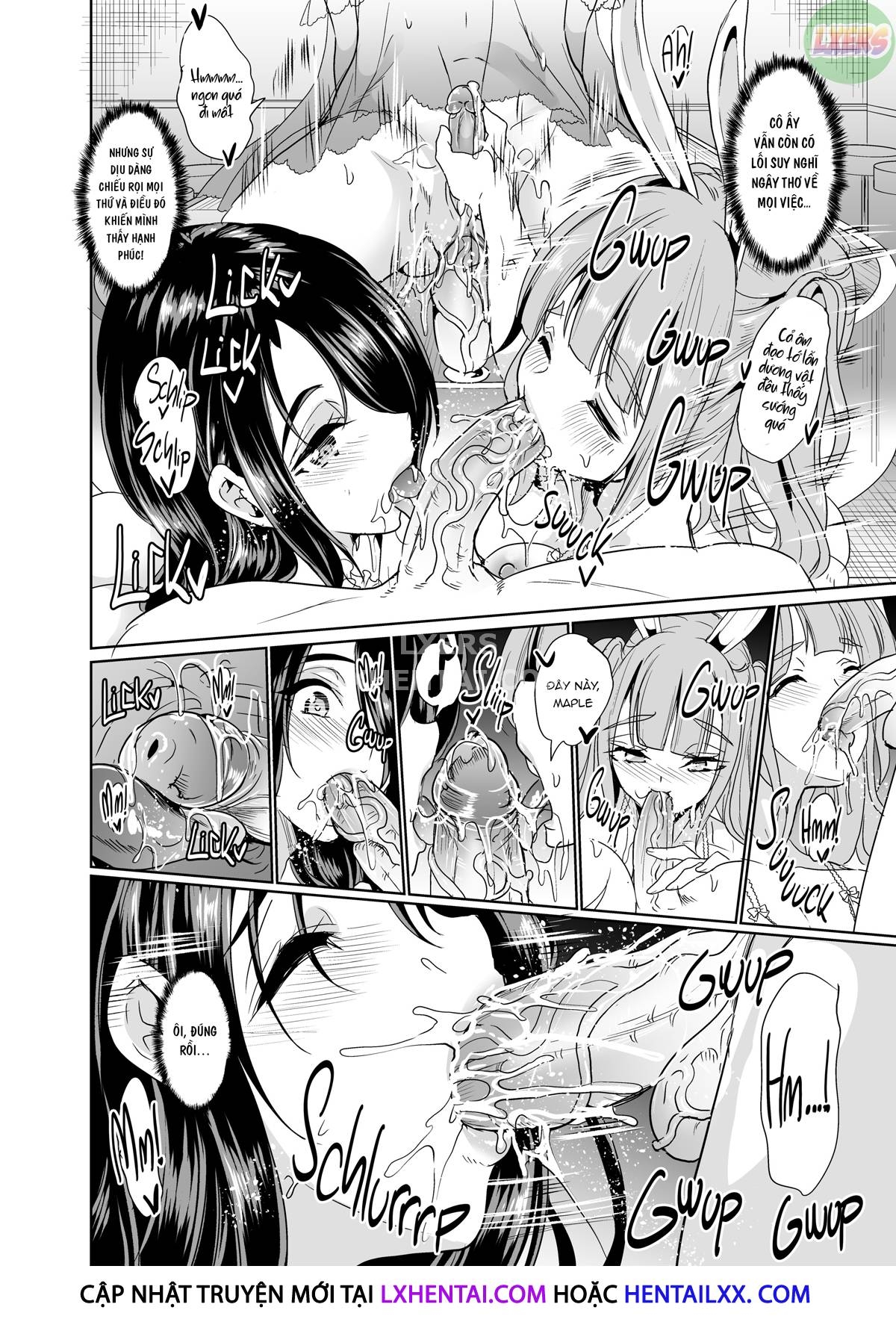 Đọc truyện hentai My Harem in Another World Collection - Chap 12 - Soapy Sex Time! Fighting Over Ichiro!