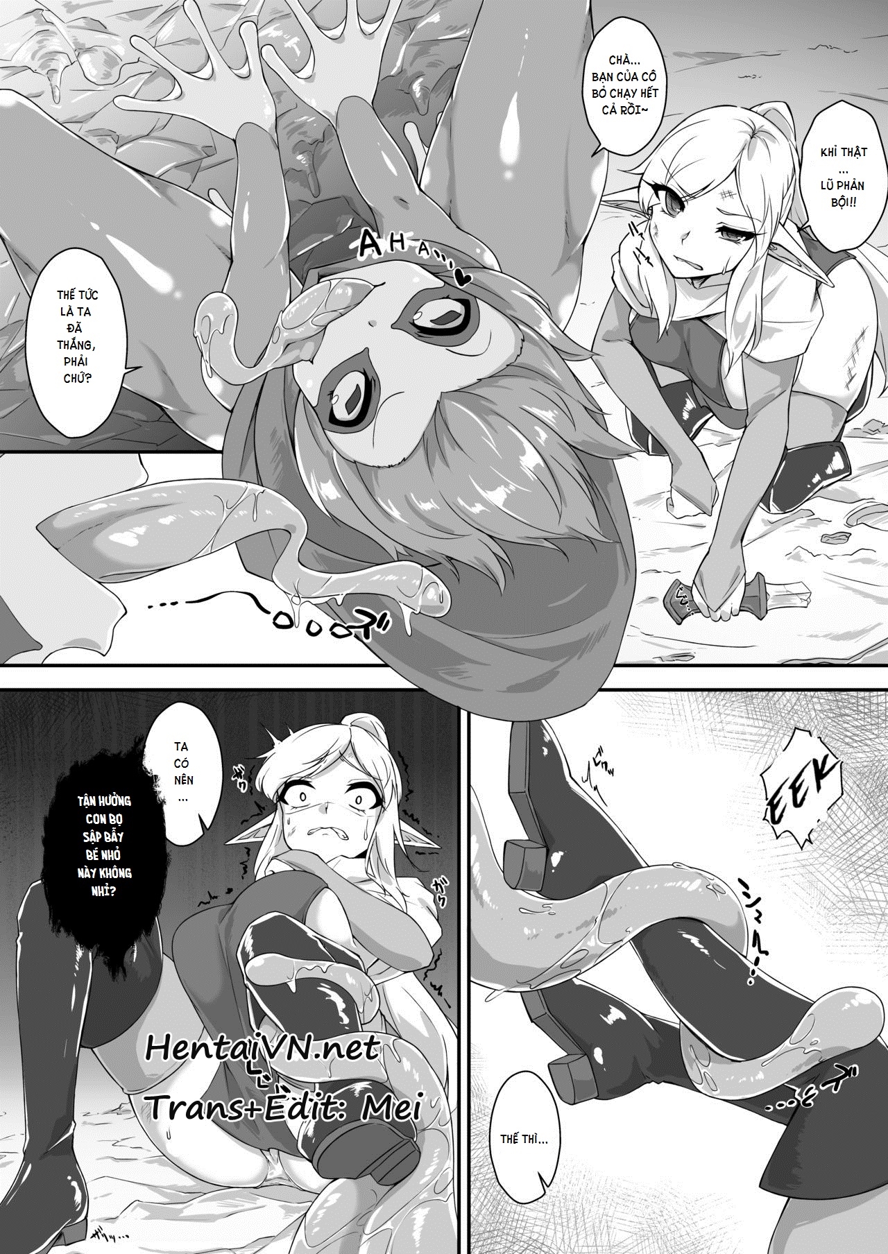 Đọc truyện hentai Frog girl vore - Oneshot