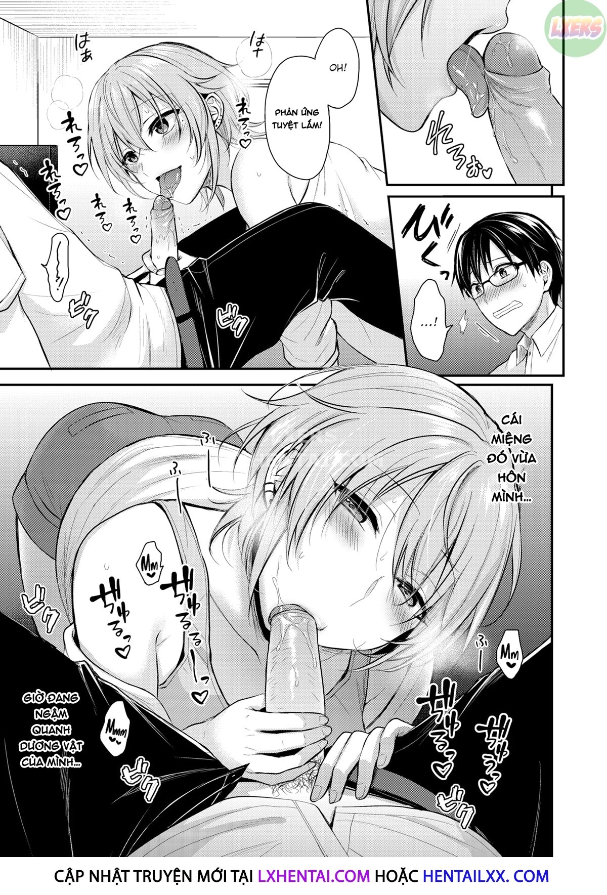 Đọc truyện hentai Chàng trai cần cù & Cô gái tầm phào - Oneshot