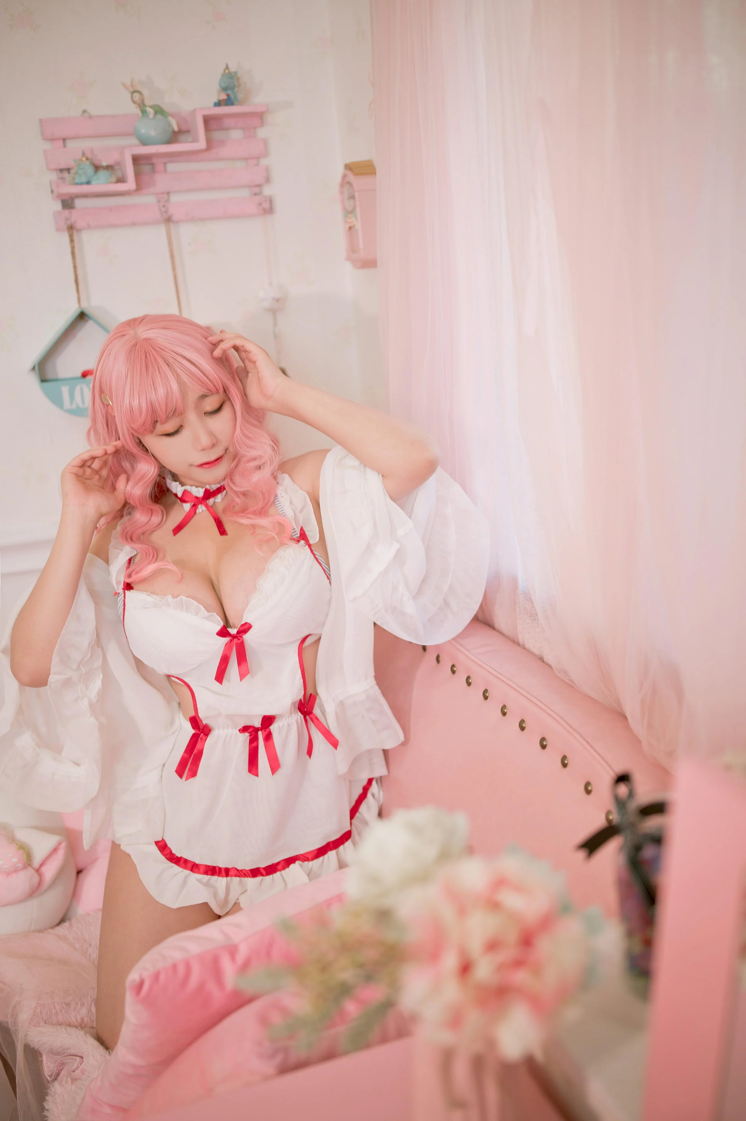 Đọc truyện hentai Tuyển tập Albums siêu phẩm Cosplay - Chap 703 - Mu0 - NO.17 Tamamonomae COS