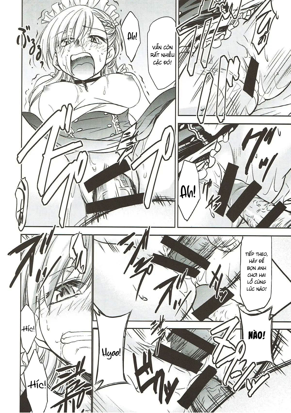 Đọc truyện hentai Công việc dọn dẹp vật liệu thượng cấp của Belfast - Oneshot nứng