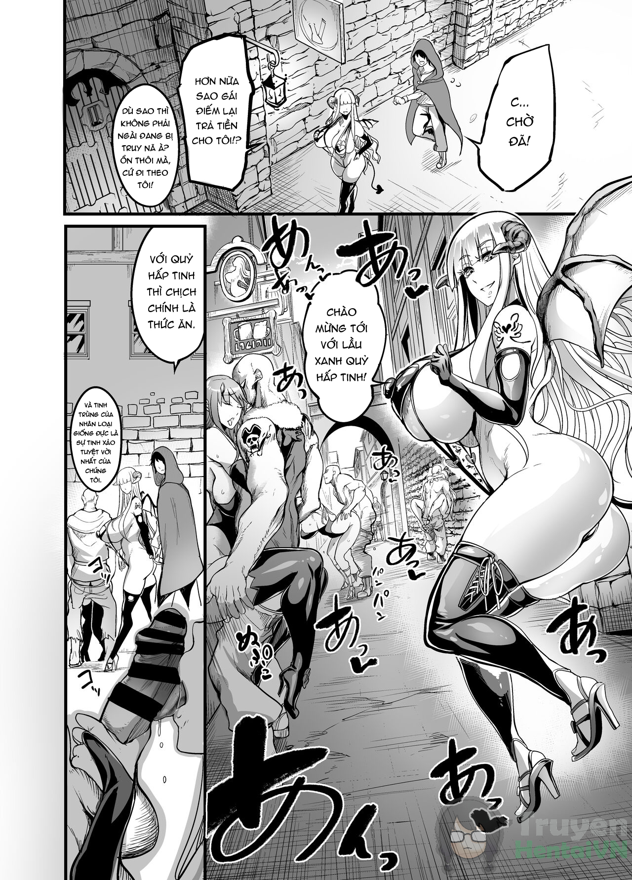 Đọc truyện hentai Chào mừng ngôi làng Succubus! - part 1