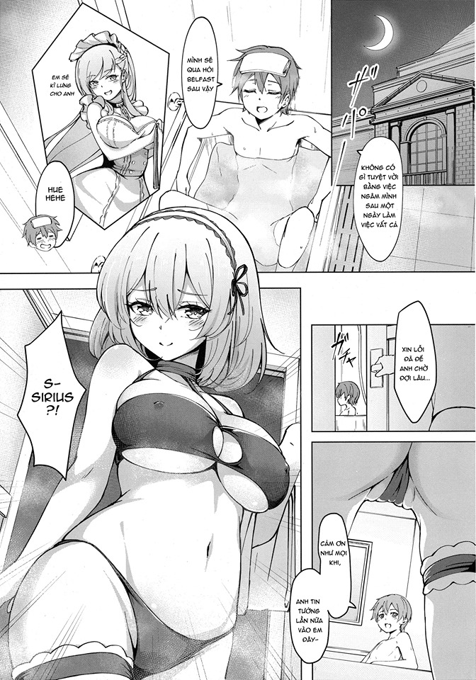 Đọc truyện hentai Sirius no Bathroom Service ( Azur Lane ) - Oneshot