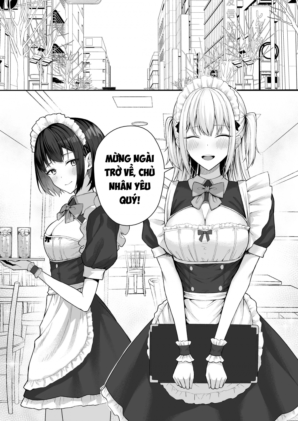 Đọc truyện hentai Mệnh lệnh dành cho hầu gái - Oneshot