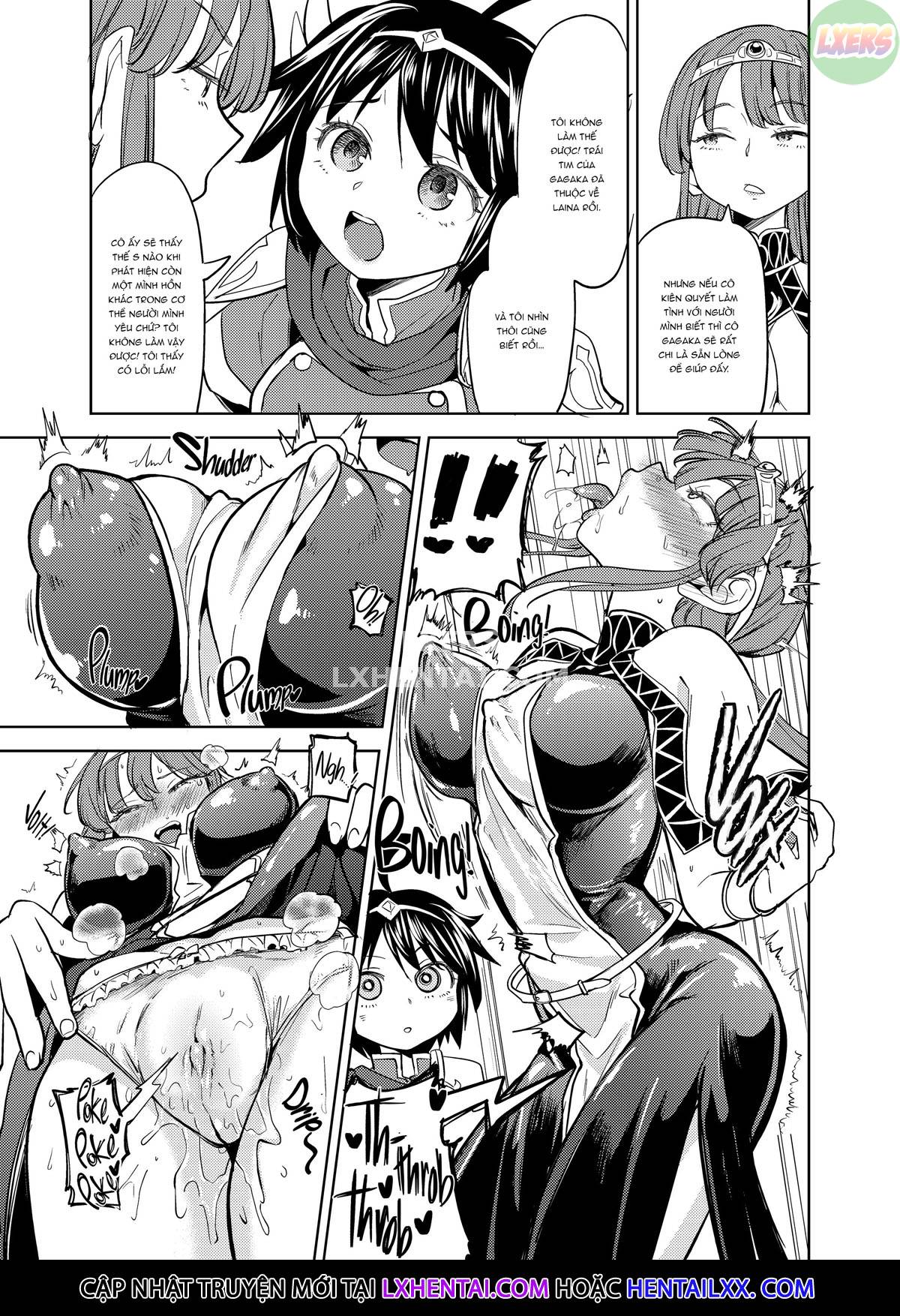 Đọc truyện hentai Tái sinh thành một nữ anh hùng có 5 người vợ quỷ - Chap 2