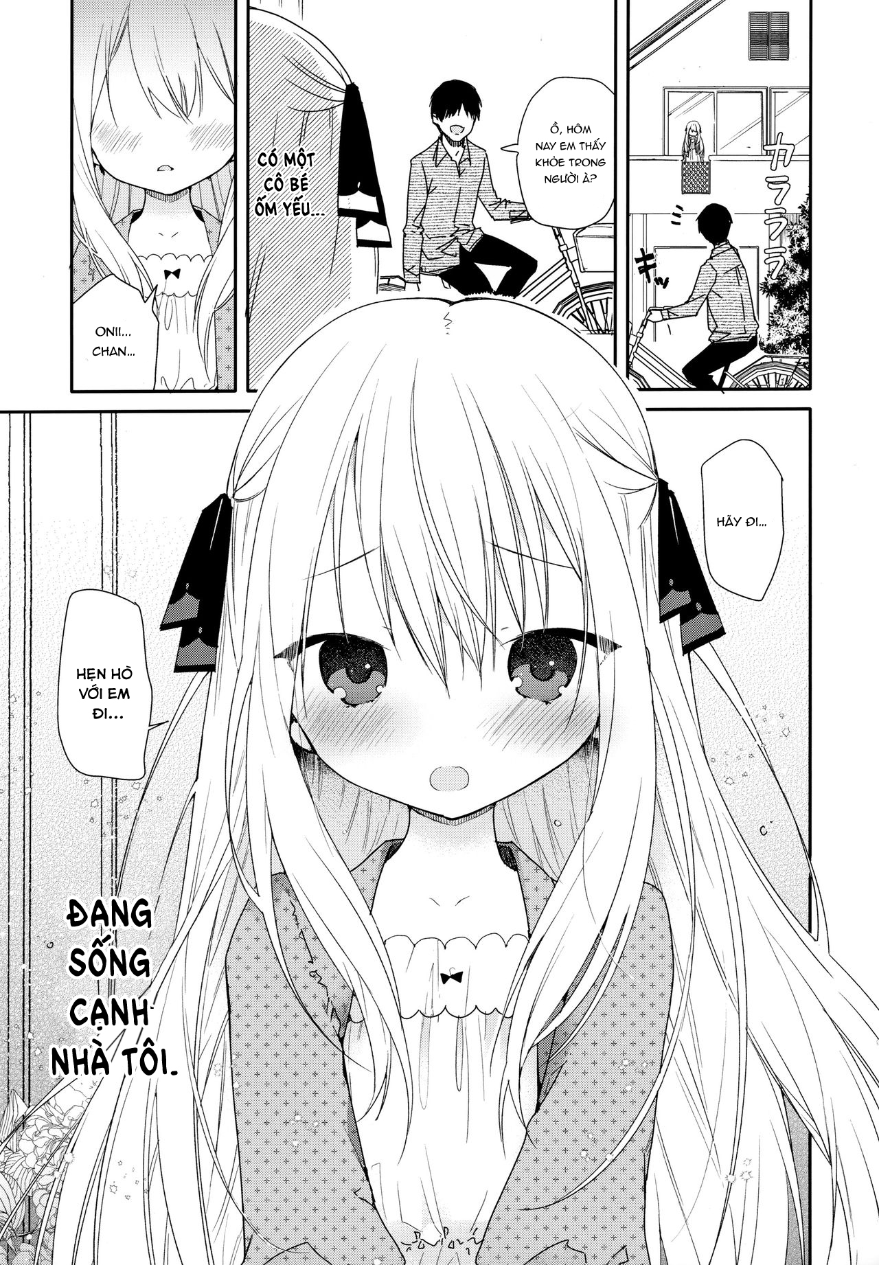 Đọc truyện hentai Tonari No Hakanage Shoujo To Hajimete Ecchi - Oneshot