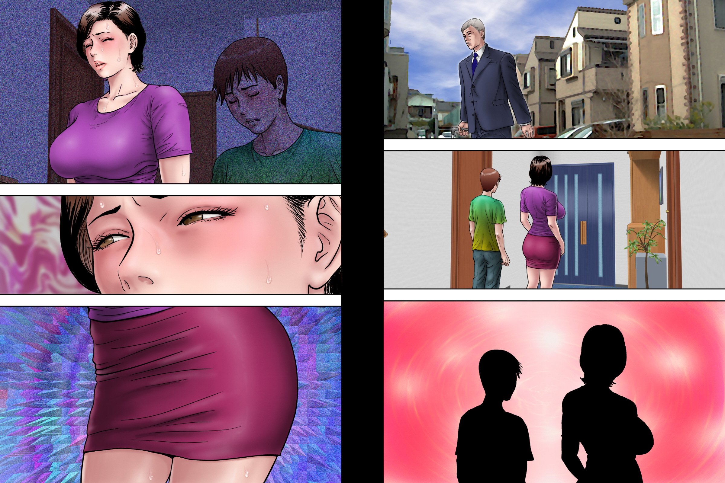 Đọc truyện hentai Training Mother while Father is Abroad - Oneshot - Artist CG