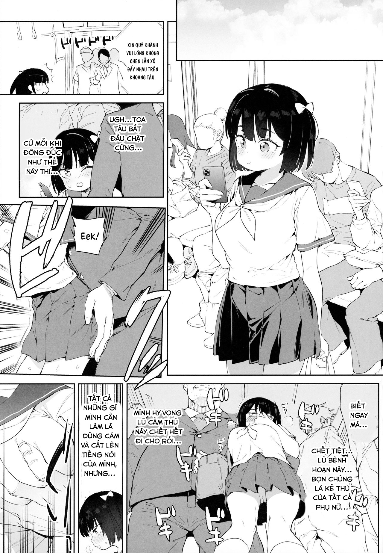 Đọc truyện hentai Chinpo no Dekasa de shika Otoko no Kachi ga Wakaranaku Natta - Oneshot