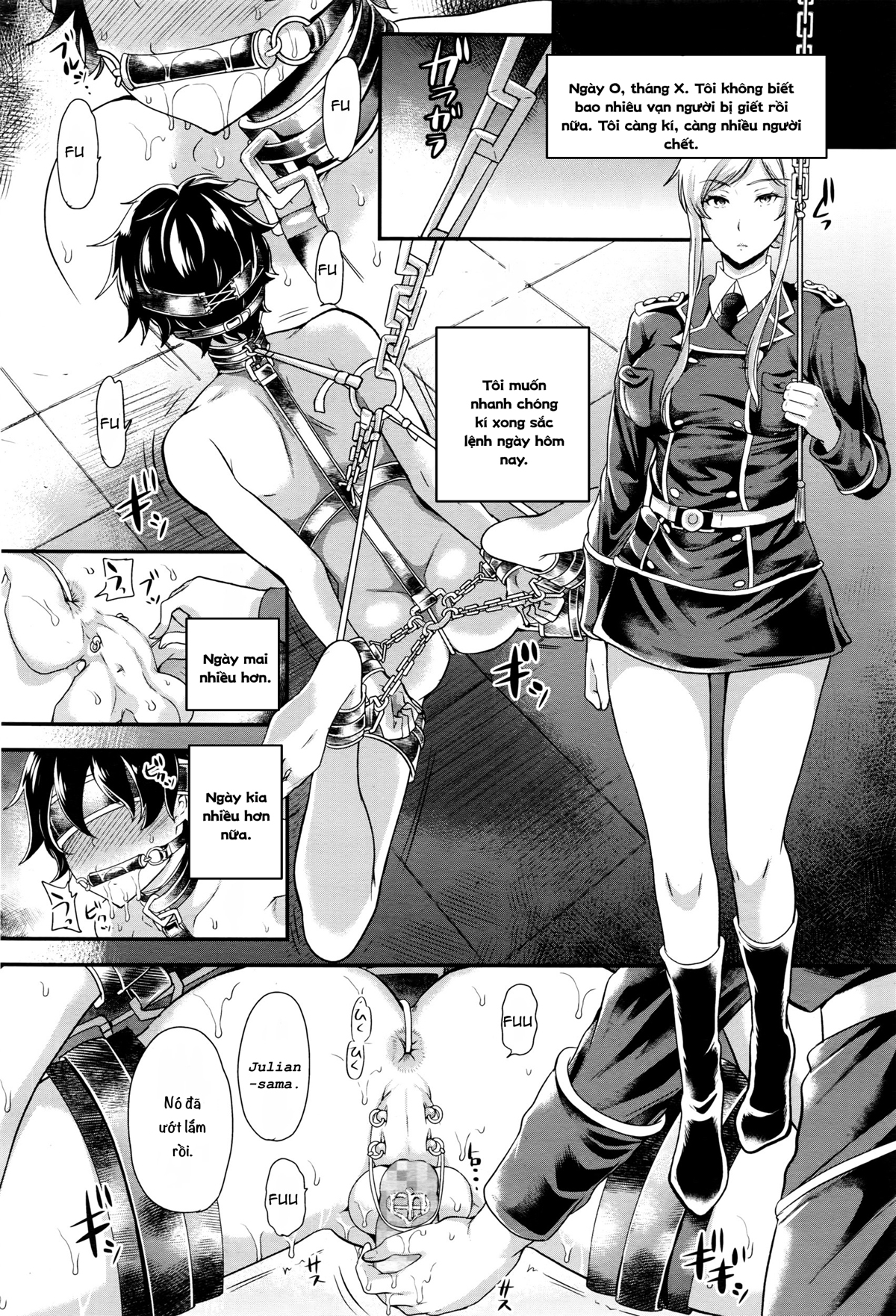 Đọc truyện hentai Đằng Sau Đế Chế Phát Xít... - Oneshot