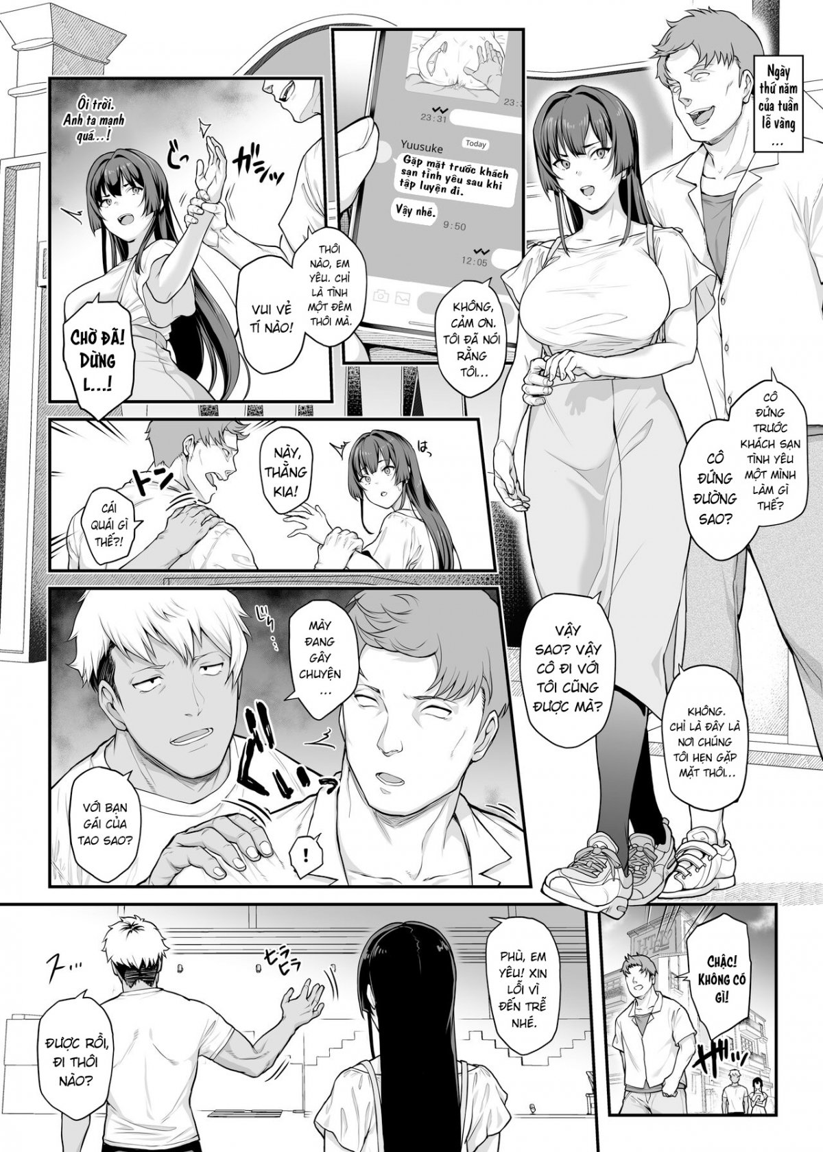 Đọc truyện hentai Kendoubu Shushou de Osananajimi no Bijin de Tsuyoi Boku no Kanojo ga, Charao ni Assari Otosareru Wake ga Nai - Oneshot