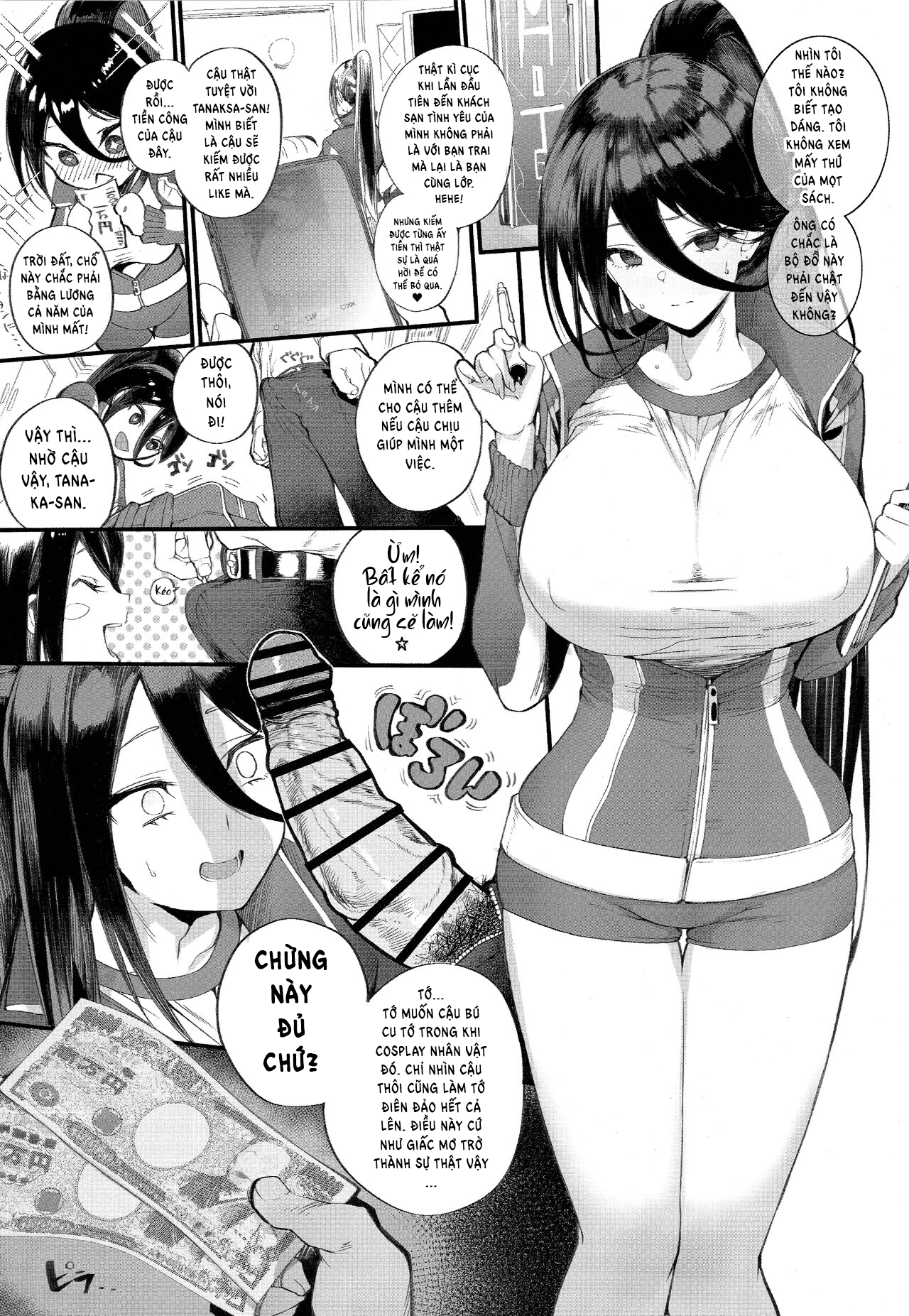 Đọc truyện hentai Tôi tìm thấy một cô nàng GYARU sẵn sàng COSPLAY và thậm chí là CHỊCH vì tiền - Oneshot