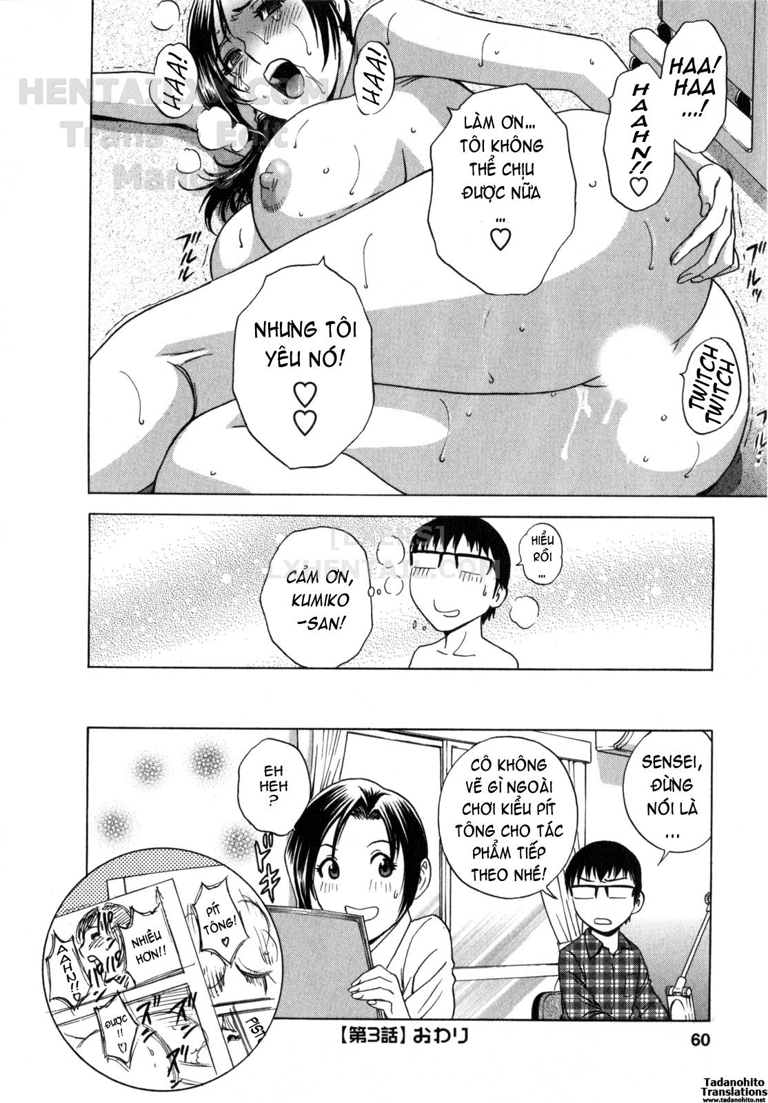 Đọc truyện hentai Life With Married Women Just Like A Manga - Chap 3