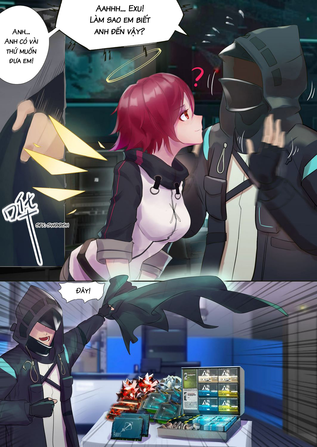 Đọc truyện hentai Fall Out Angel (Arknights) - Oneshot