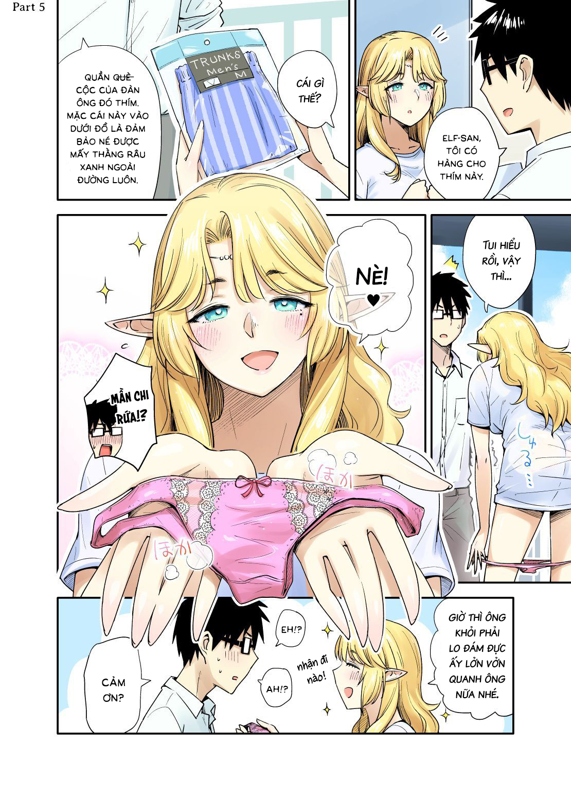 Đọc truyện hentai Rinjin Elf Manga - 1Shot