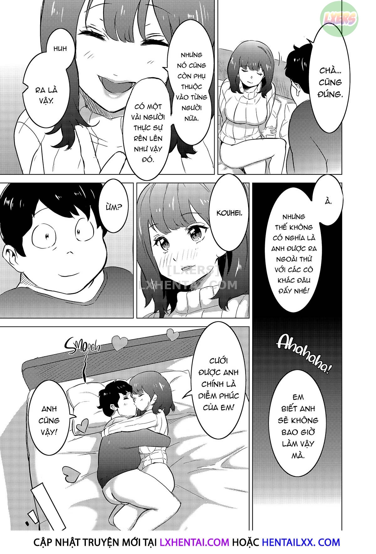 Đọc truyện hentai My Wife Would Never Moan Like in the Unrealistic Porn My Neighbor Watches - Chap 1