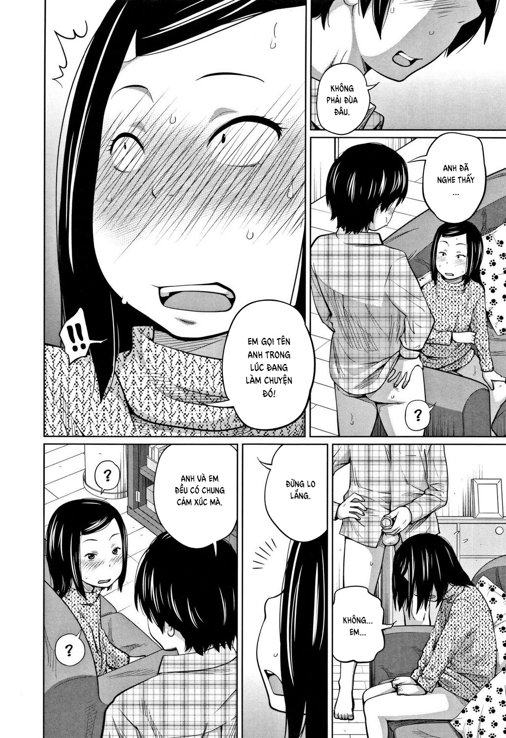 Đọc truyện hentai I'm home Watching!! - Oneshot