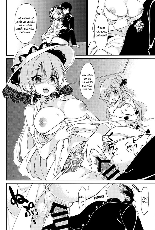 Đọc truyện hentai Junai Illustrious (Azur Lane) - Oneshot