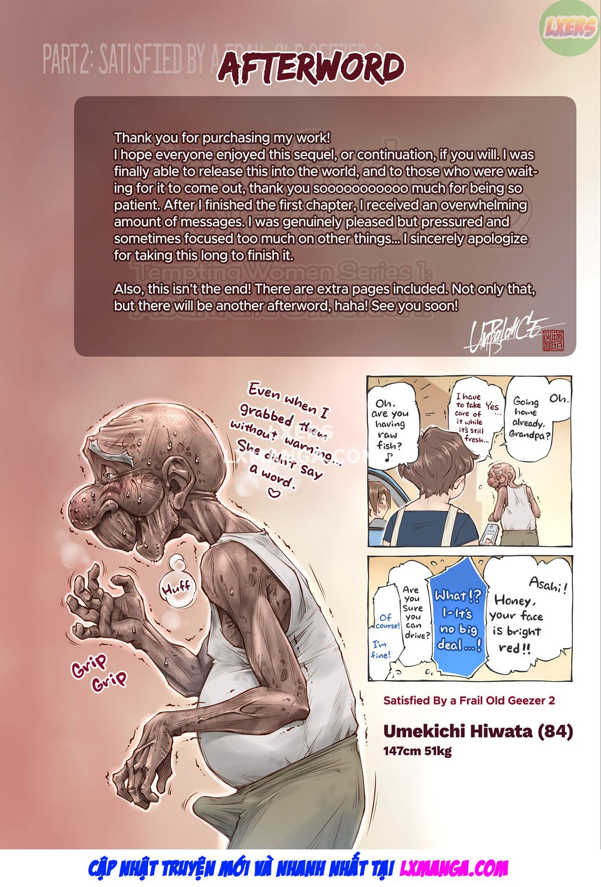 Đọc truyện hentai Hài lòng bởi một ông già yếu đuối - Chap 2 - [END]