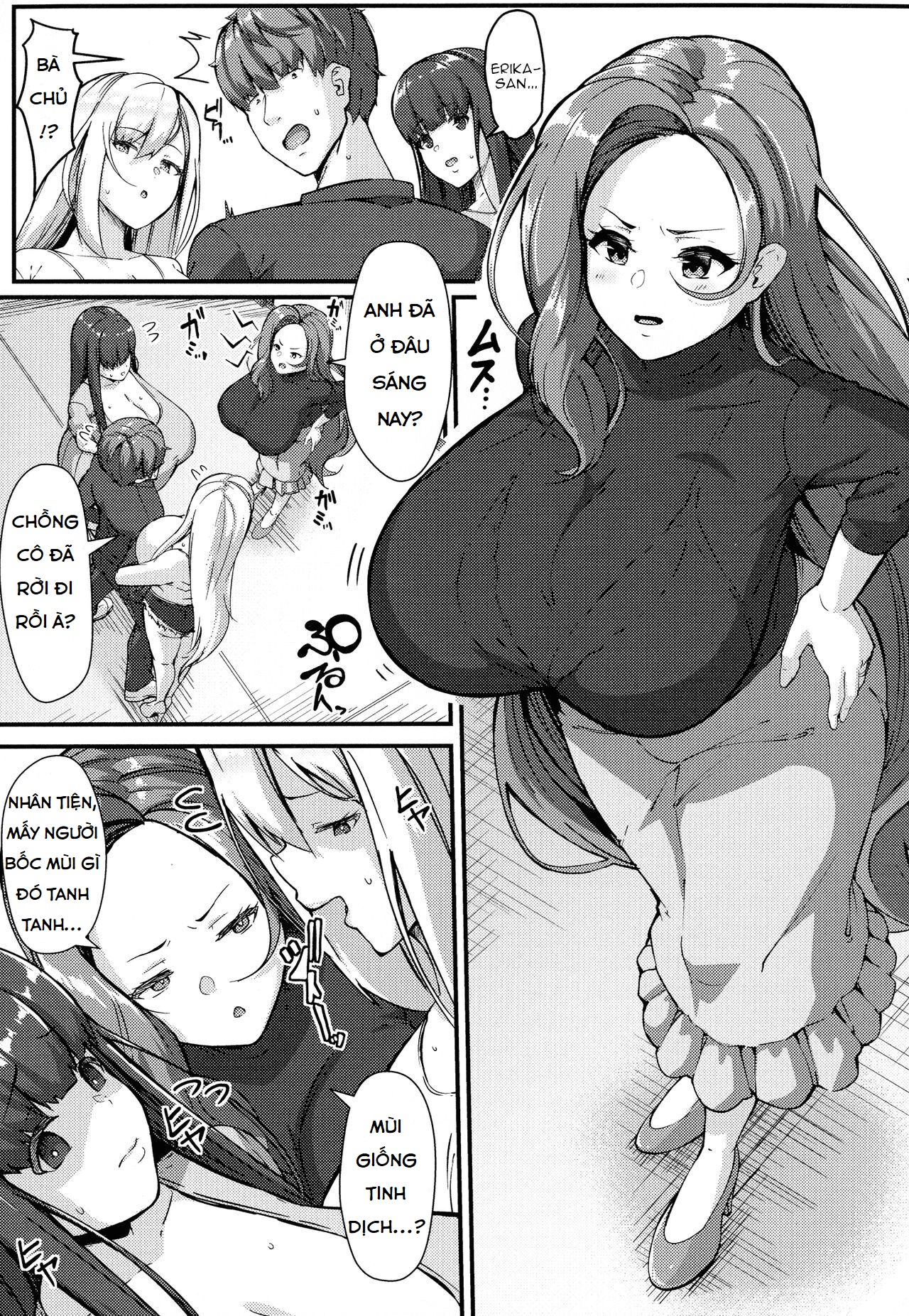 Đọc truyện hentai Biệt thự khoái lạc Con gà trống mê hoặc - Chap 3