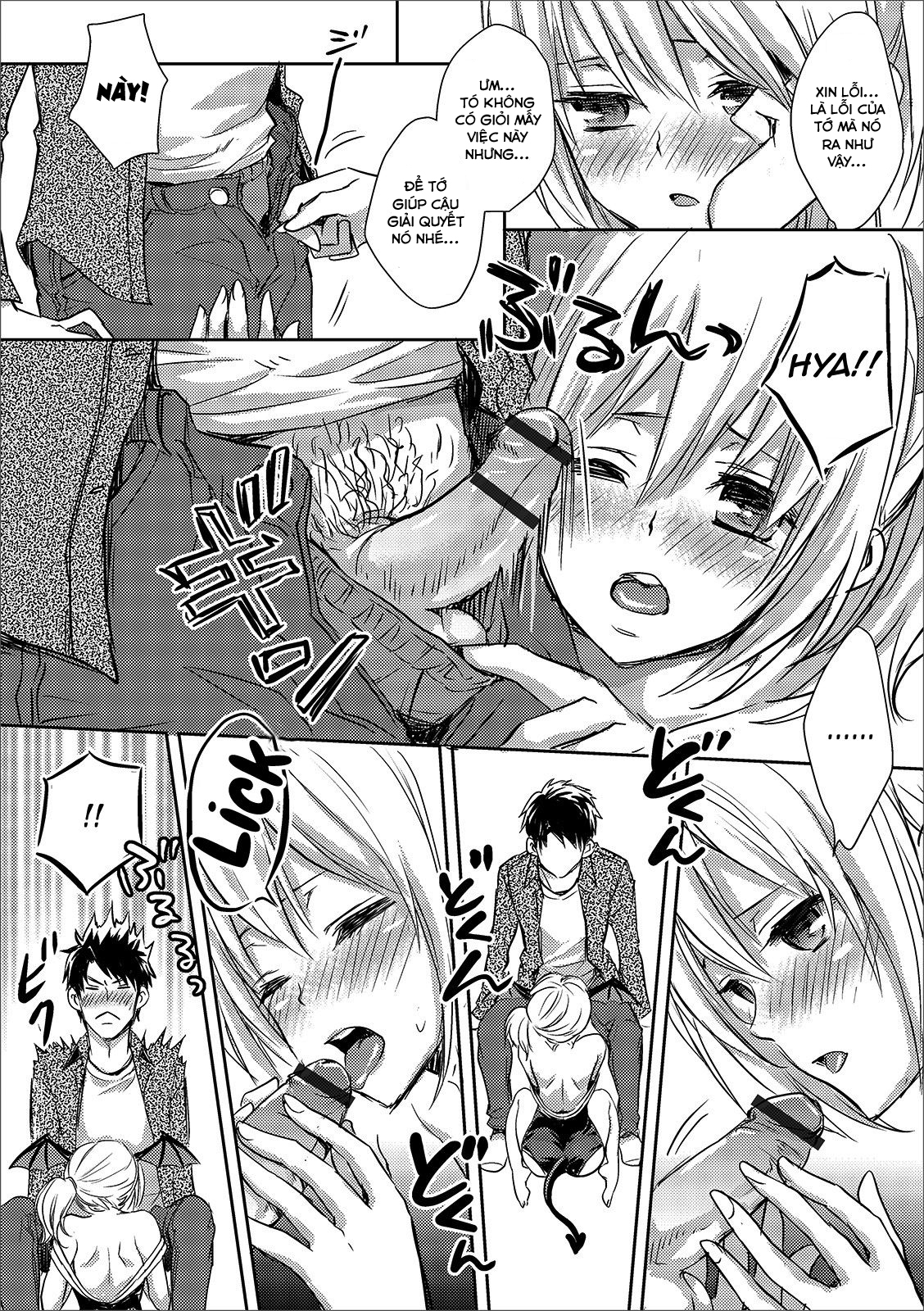 Đọc truyện hentai Otokonoko Inma-chan no Irojijou - Oneshot