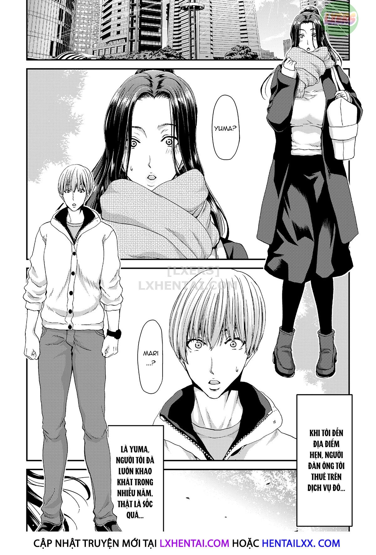 Đọc truyện hentai Cặc cho thuê: Chị em nhà Akiyama - Chap 1