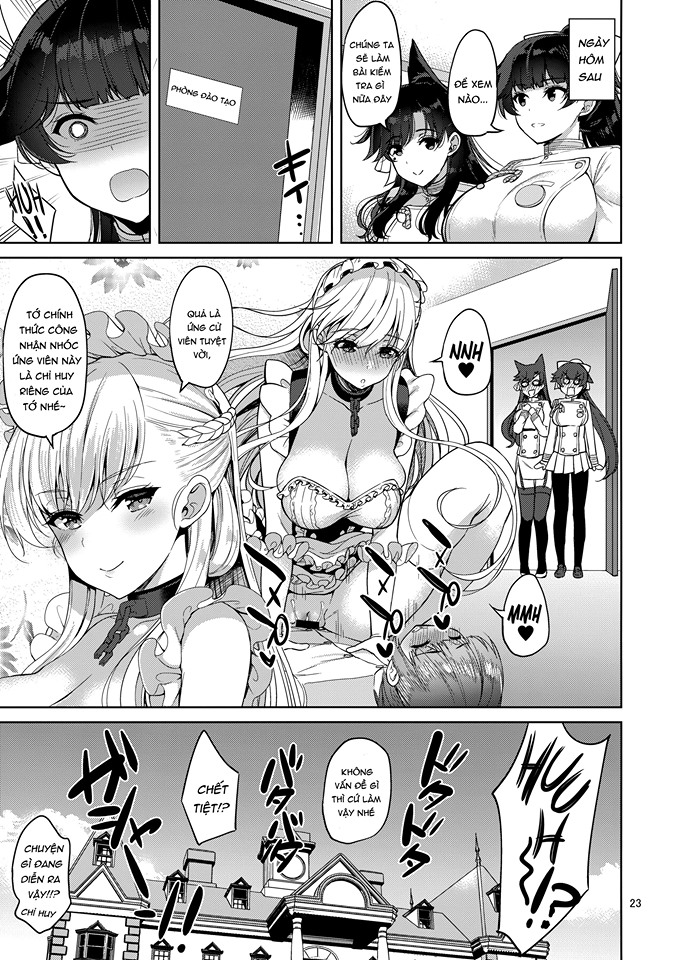 Đọc truyện hentai Atago and Takao (Azur lane) - Oneshot