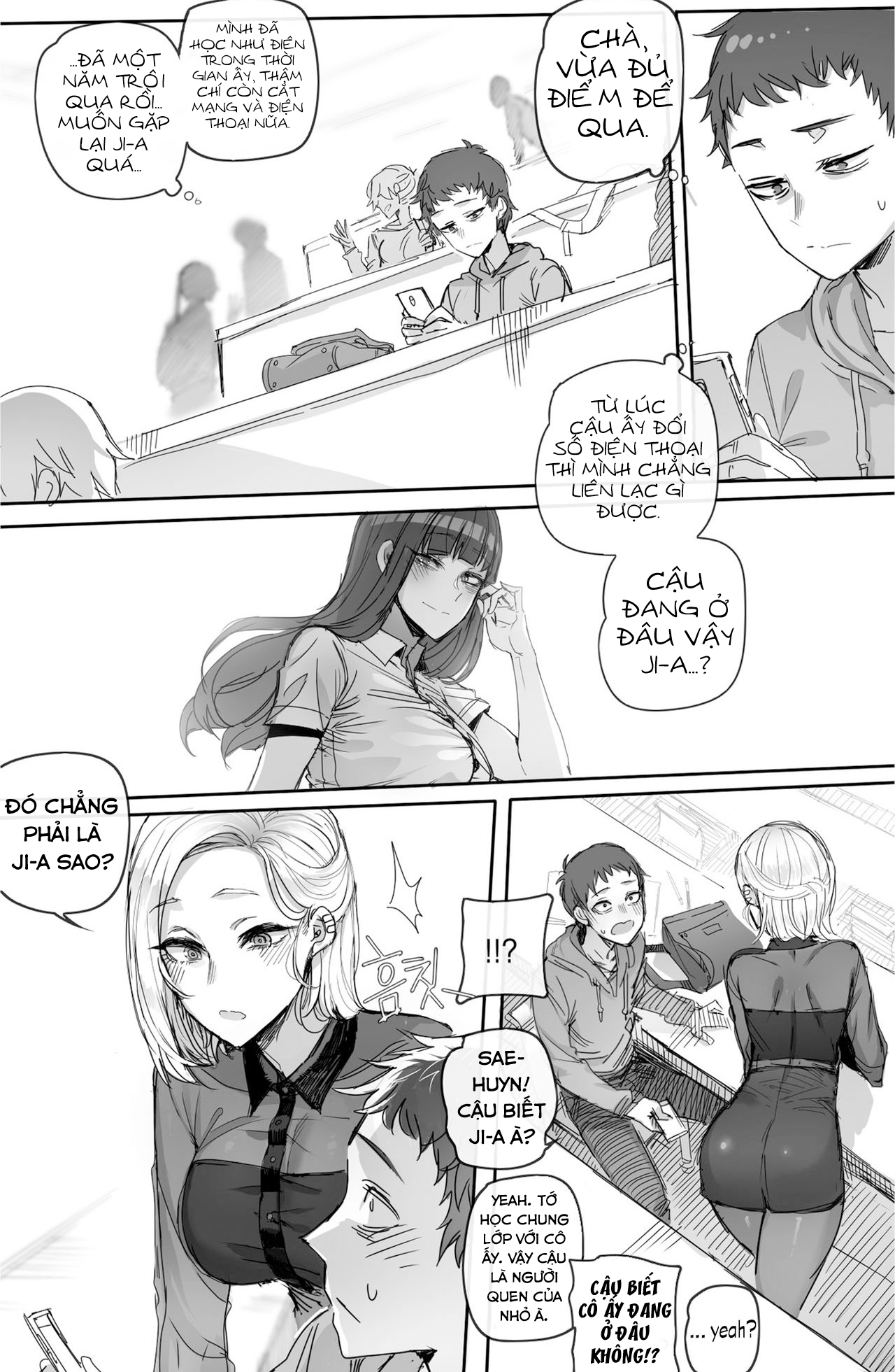 Đọc truyện hentai Why are you getting out from there - OneShot