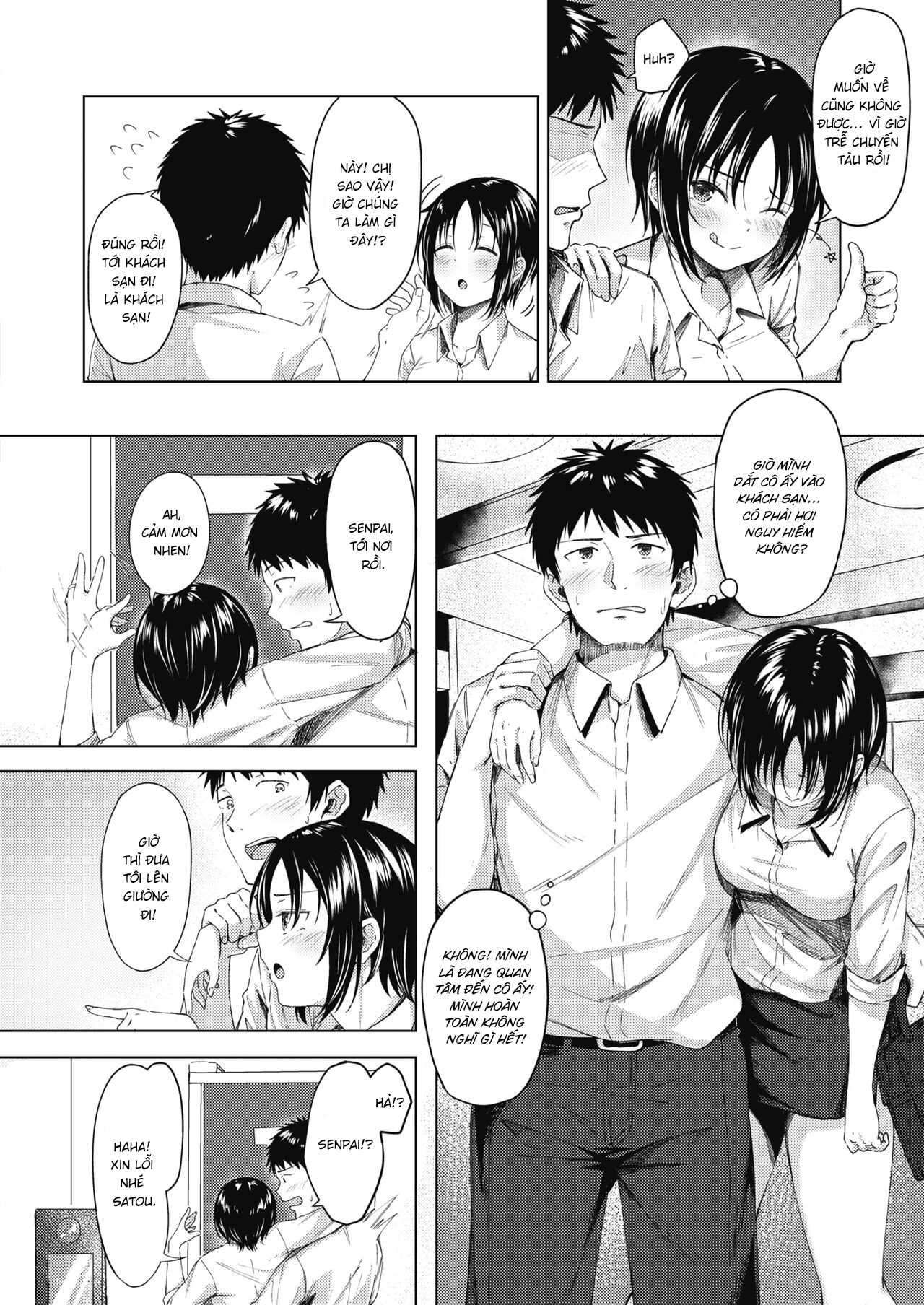 Đọc truyện hentai Akogare no Senpai - Oneshot