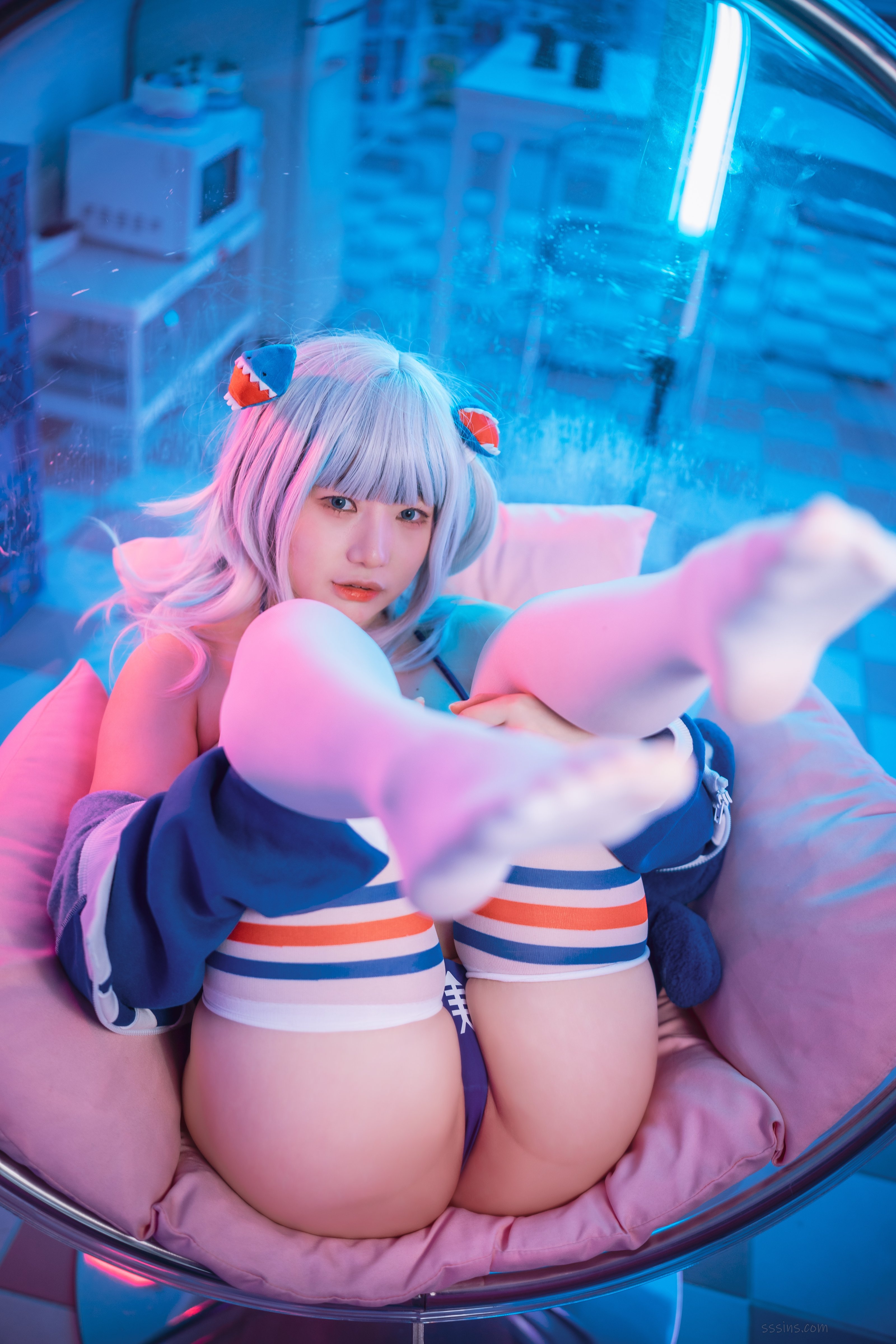 Đọc truyện hentai Tuyển tập Albums siêu phẩm Cosplay - Chap 160 - [DJAWA] Mimmi - Your Fishe Gawr Gura