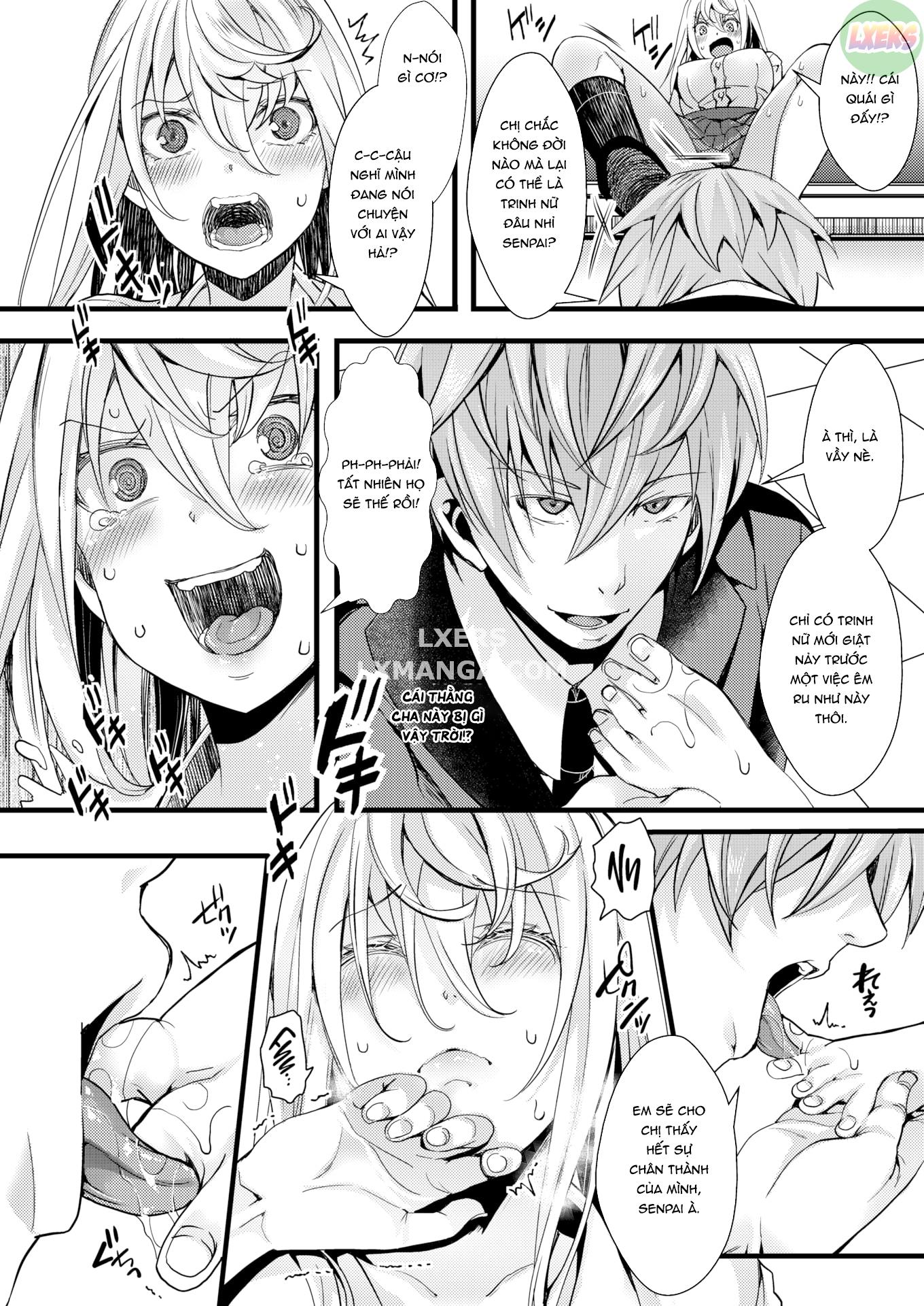 Đọc truyện hentai Trải nghiệm tình dục lưng trần đầu tiên của một nữ sinh vô ích - Oneshot