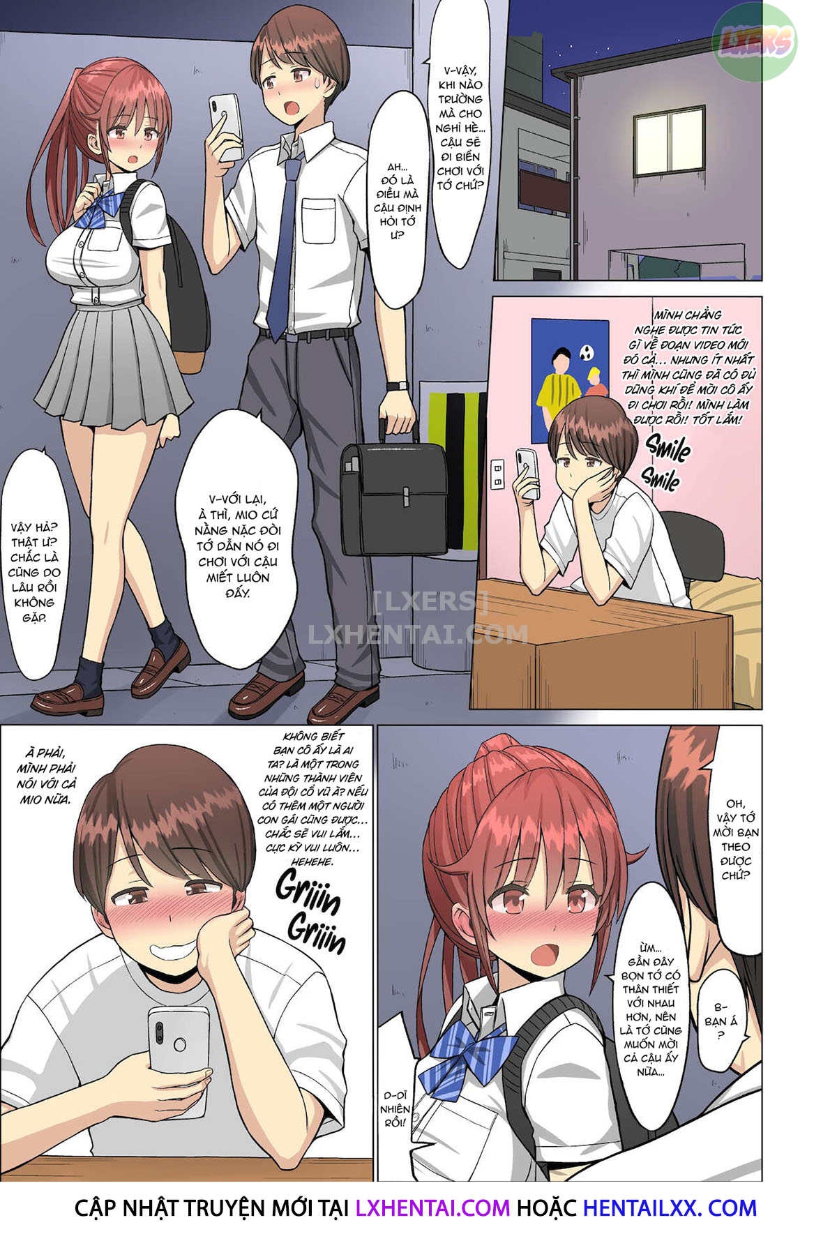 Đọc truyện hentai But I Loved Her... Summer Chapter: My Cheerleader Friend Got Taken by a Foreign Student - Chap 1