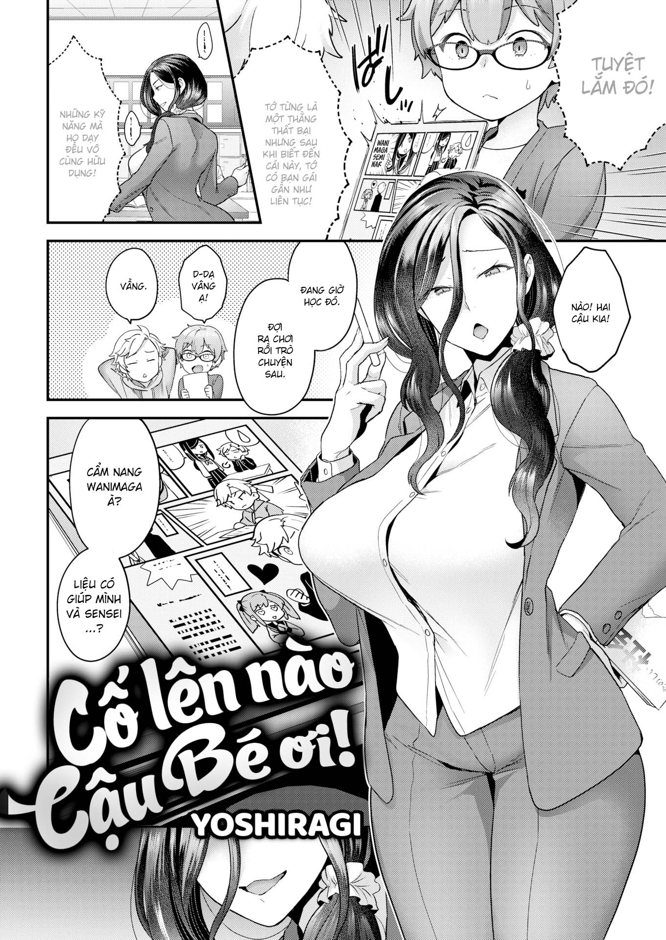 Đọc truyện hentai Cố lên nào chú bé đần của tôi! - Oneshot cà phê sữa