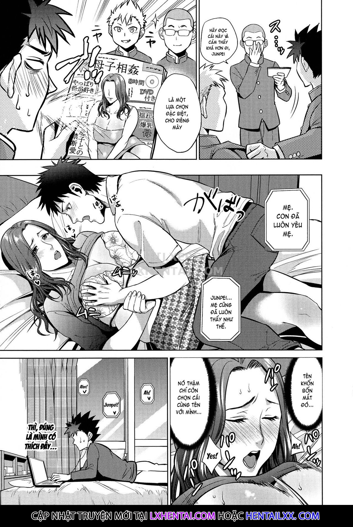 Đọc truyện hentai The Day I Connected With Mom - Chap 8