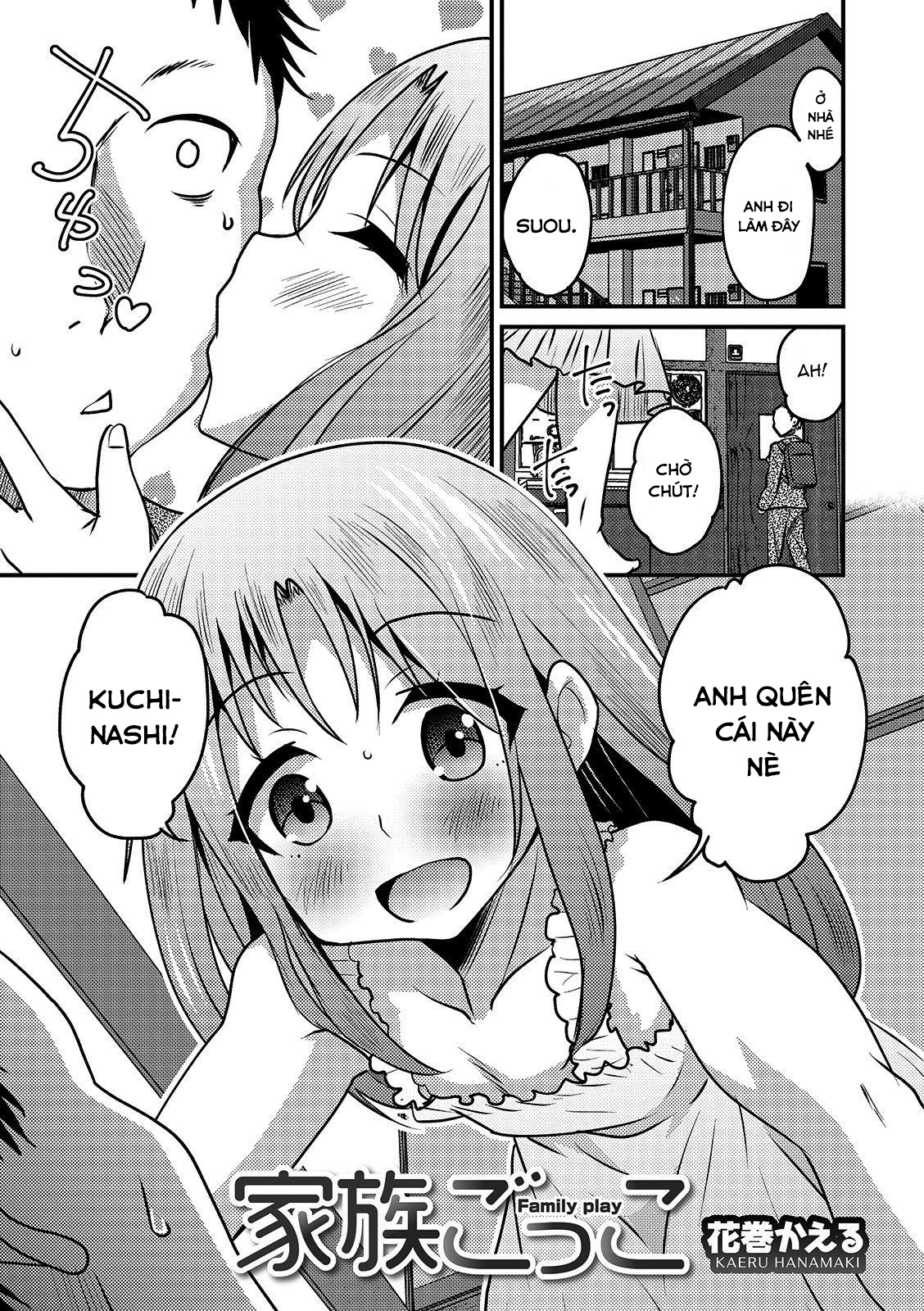 Đọc truyện hentai Kazoku Gokko - Oneshot