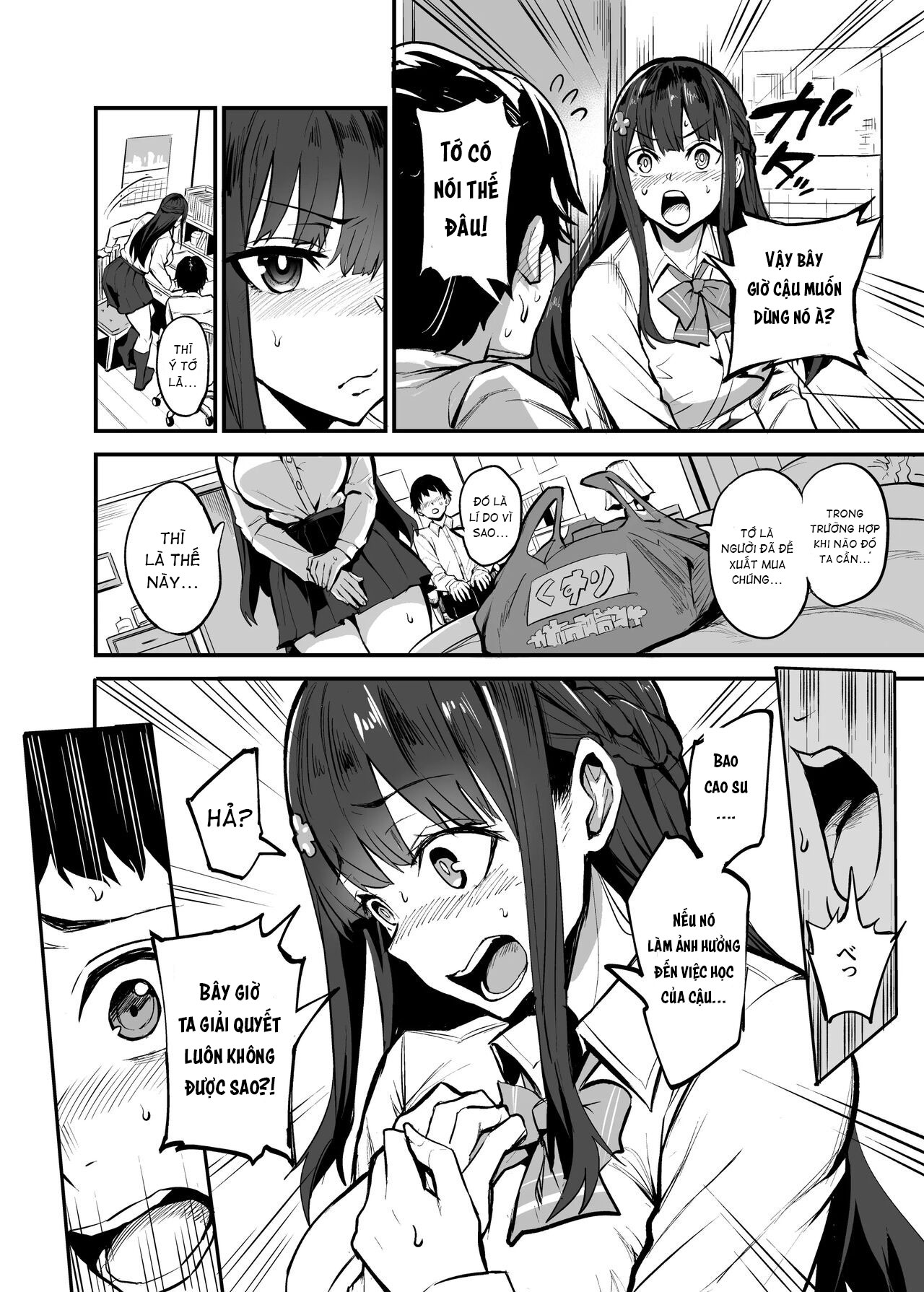 Đọc truyện hentai Kanojo ga Gaikokujin ni Netorareru Manga Ouchi Fuck Hen - chap 1
