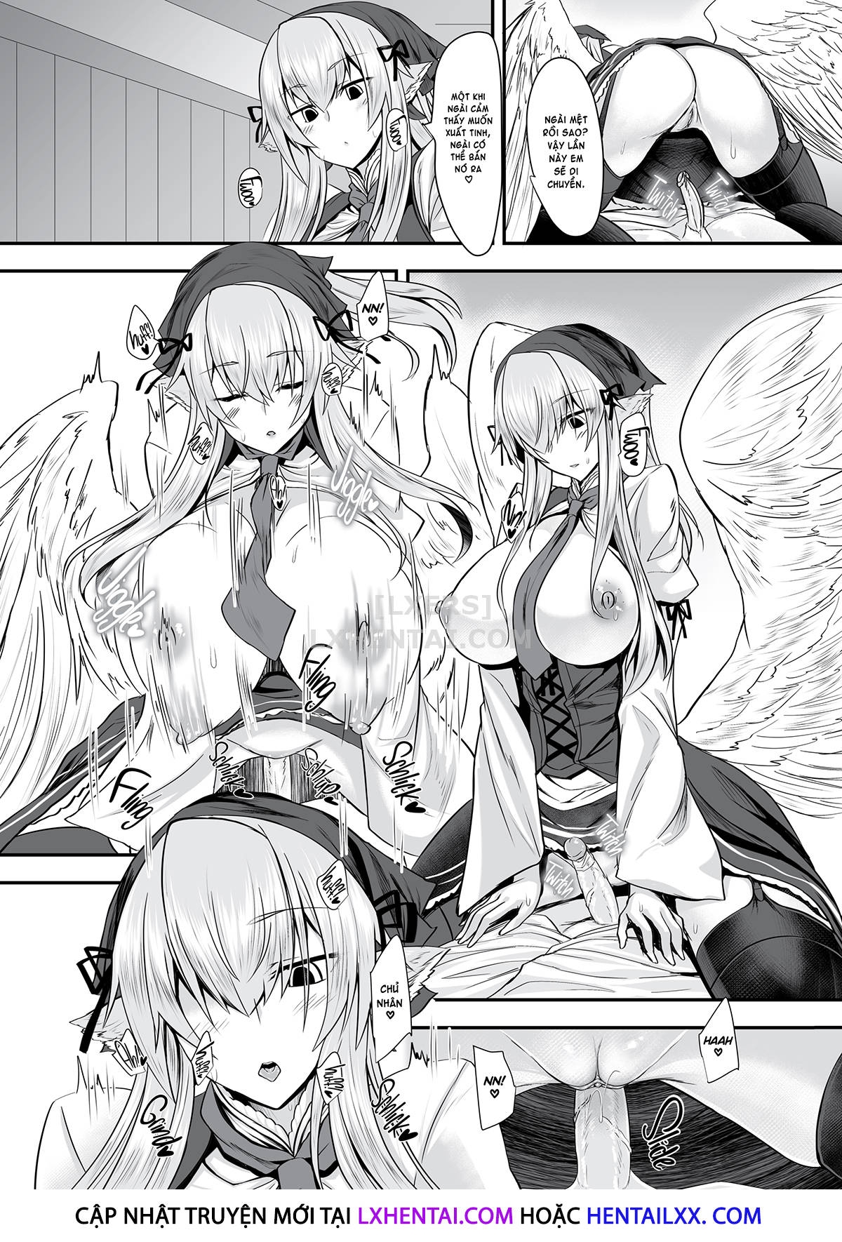 Đọc truyện hentai Feathery Maid Miss Yachiyo - Oneshot