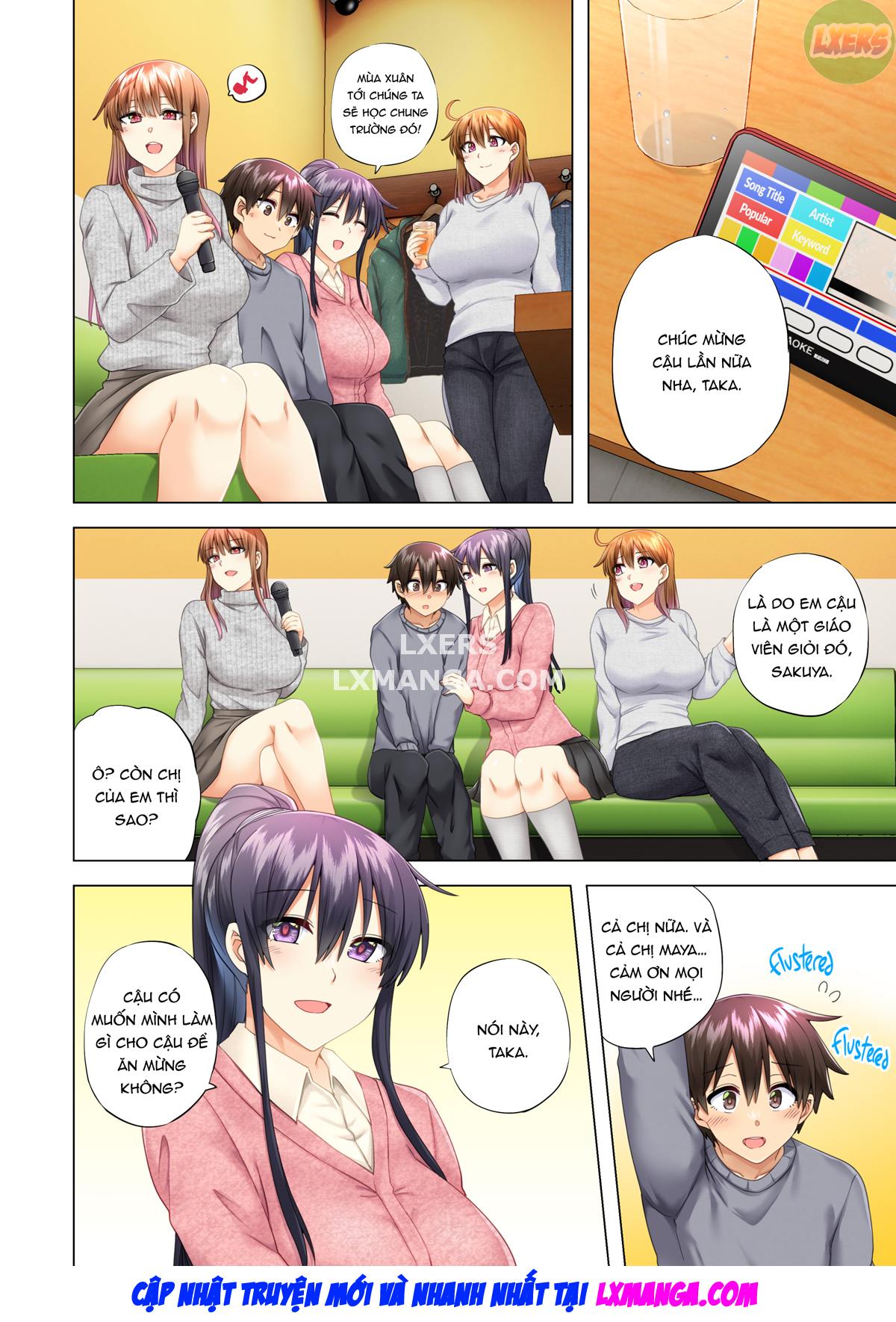 Đọc truyện hentai Onee-chan no Wasuremono o Todoke ni Kita Hazu nanoni - Chap 6