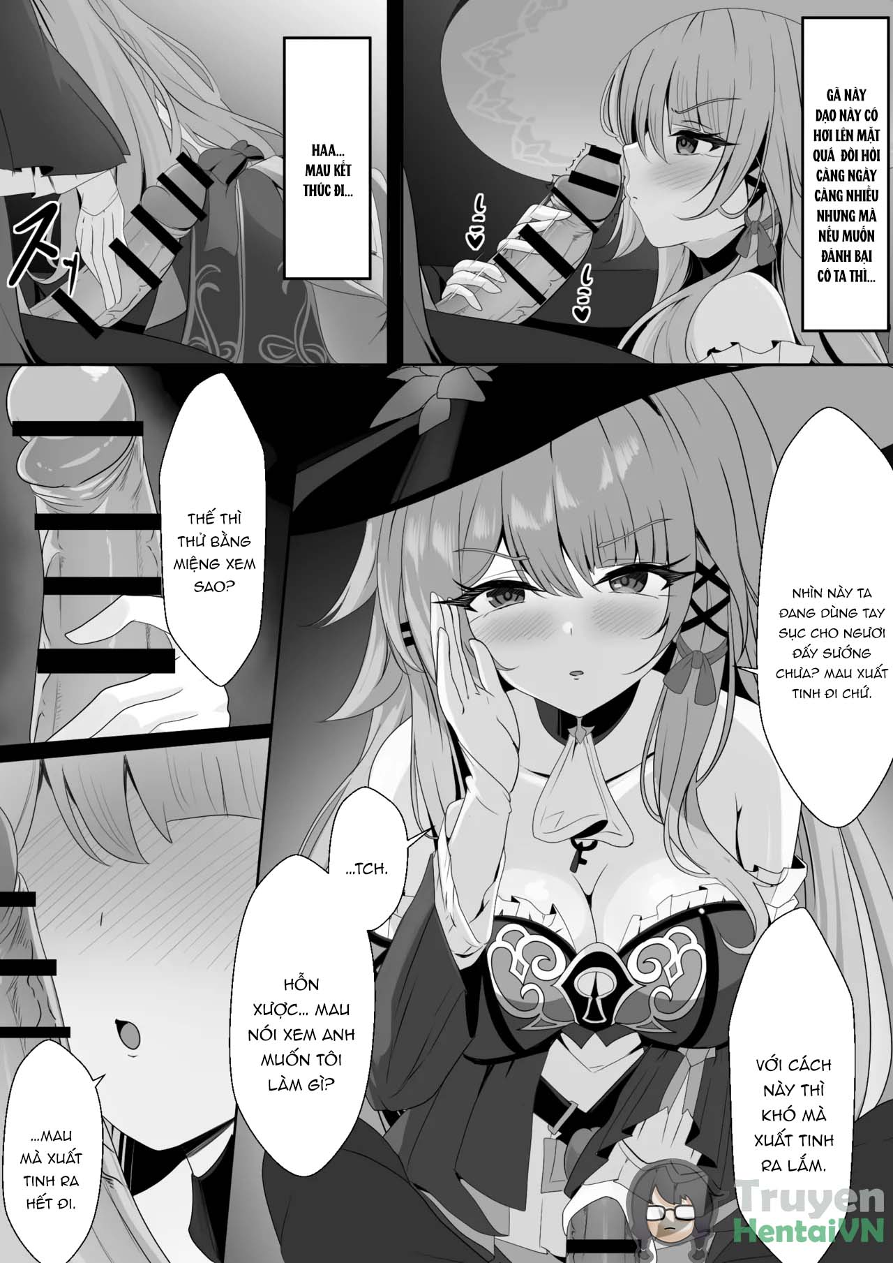 Đọc truyện hentai Watashi (Miss Herta) ga Saimin Nanka ni Makeru Wakenai Desho! (Honkai: Star Rail) - Oneshot