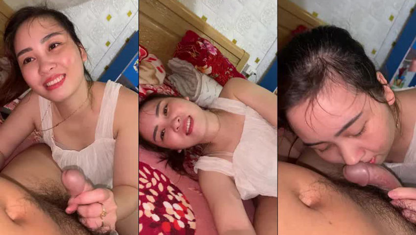 Chim ngon quá em cười tươi vừa nâng niu vừa miệt mài mút ~ Sex Việt Nam