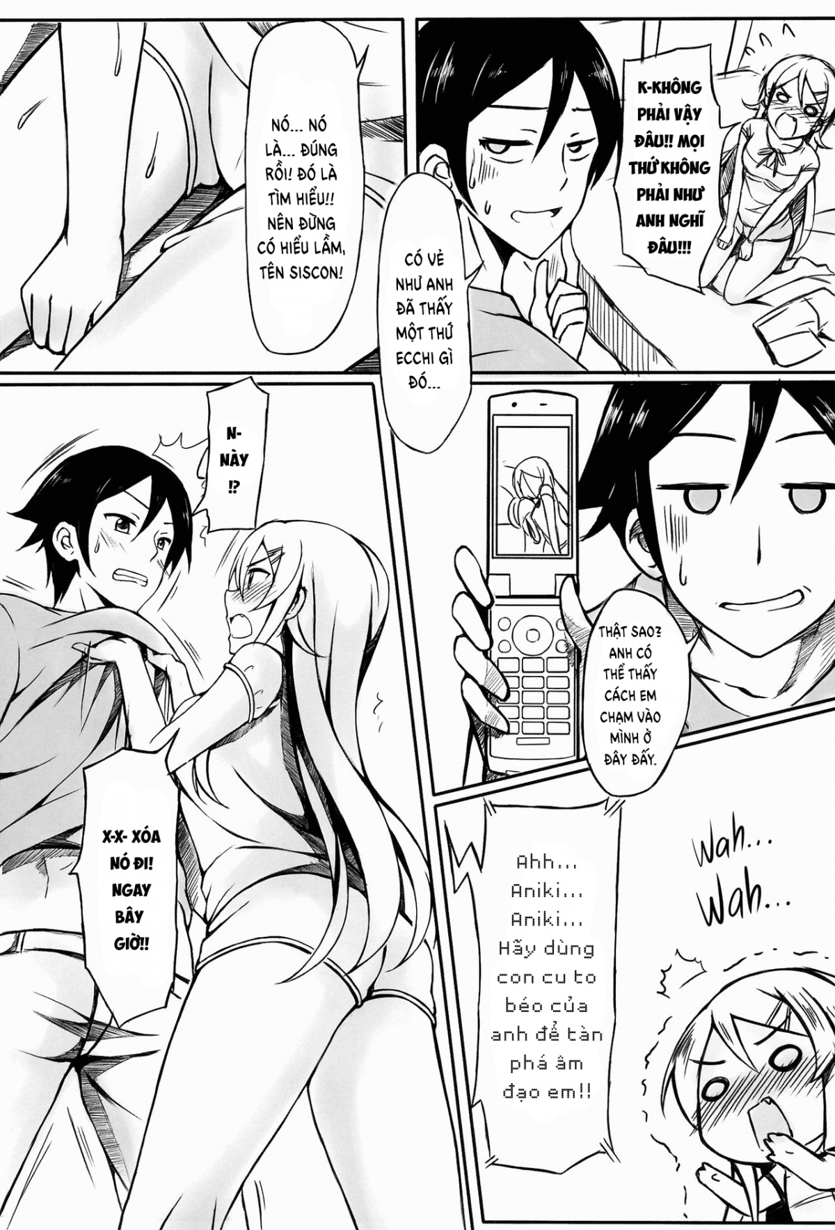 Đọc truyện hentai Anh muốn tiếp tục trêu chọc Kirino-chan! - Oneshot