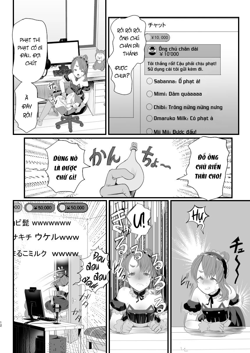 Đọc truyện hentai Live phát trực tiếp thẩm du cho người hâm mộ donate - Chap 1