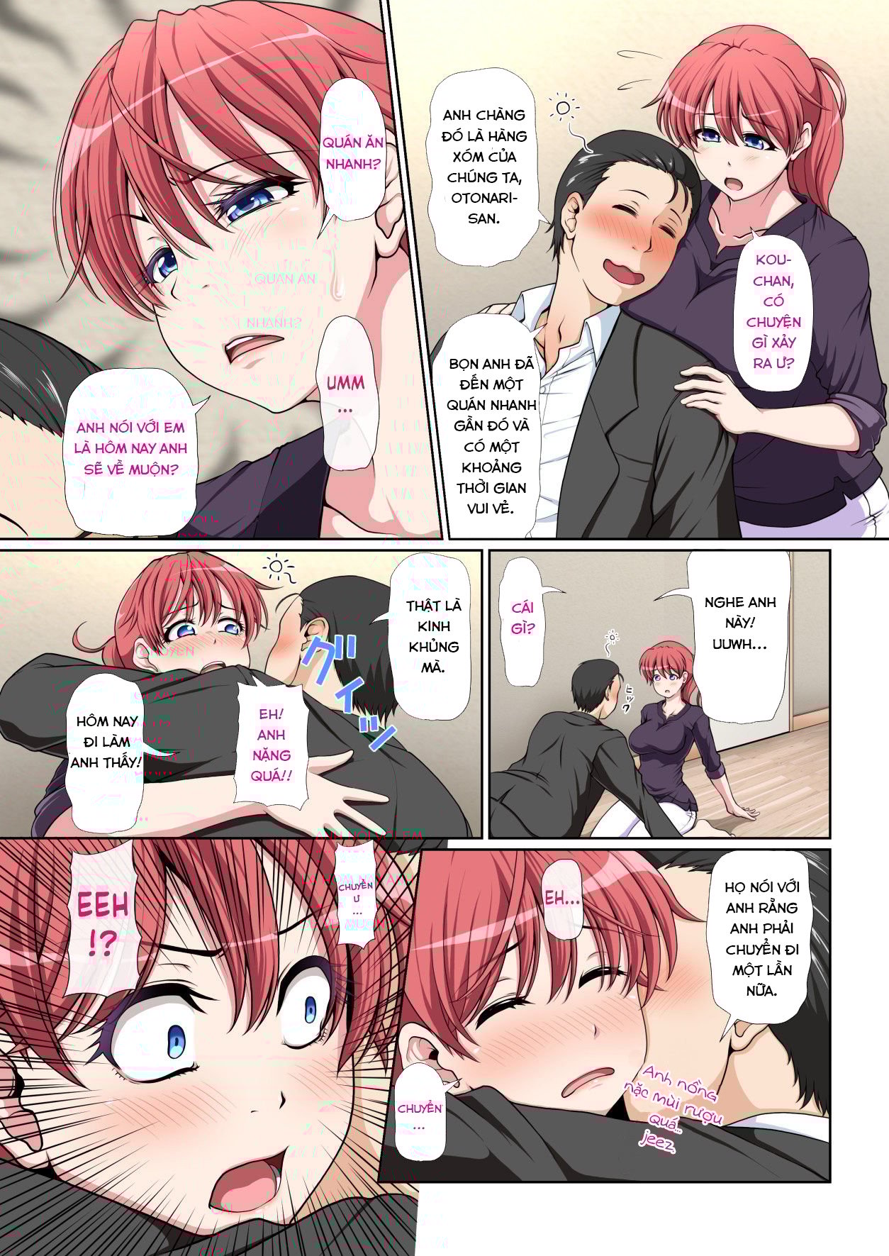 Đọc truyện hentai Otonari NTR - Chap 1