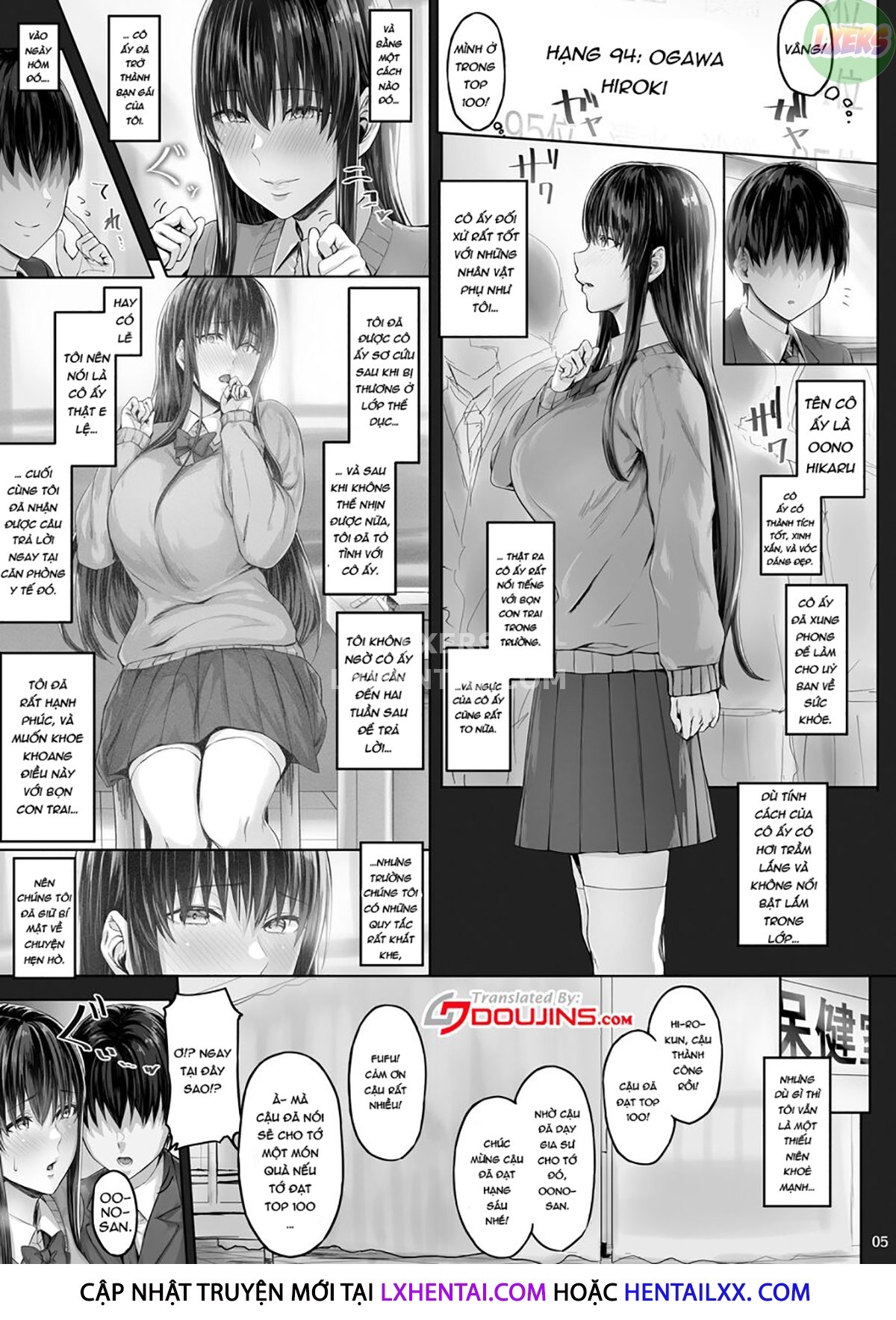 Đọc truyện hentai Kanojo Ga Boku No Shiranai Tokoro De - Chap 1