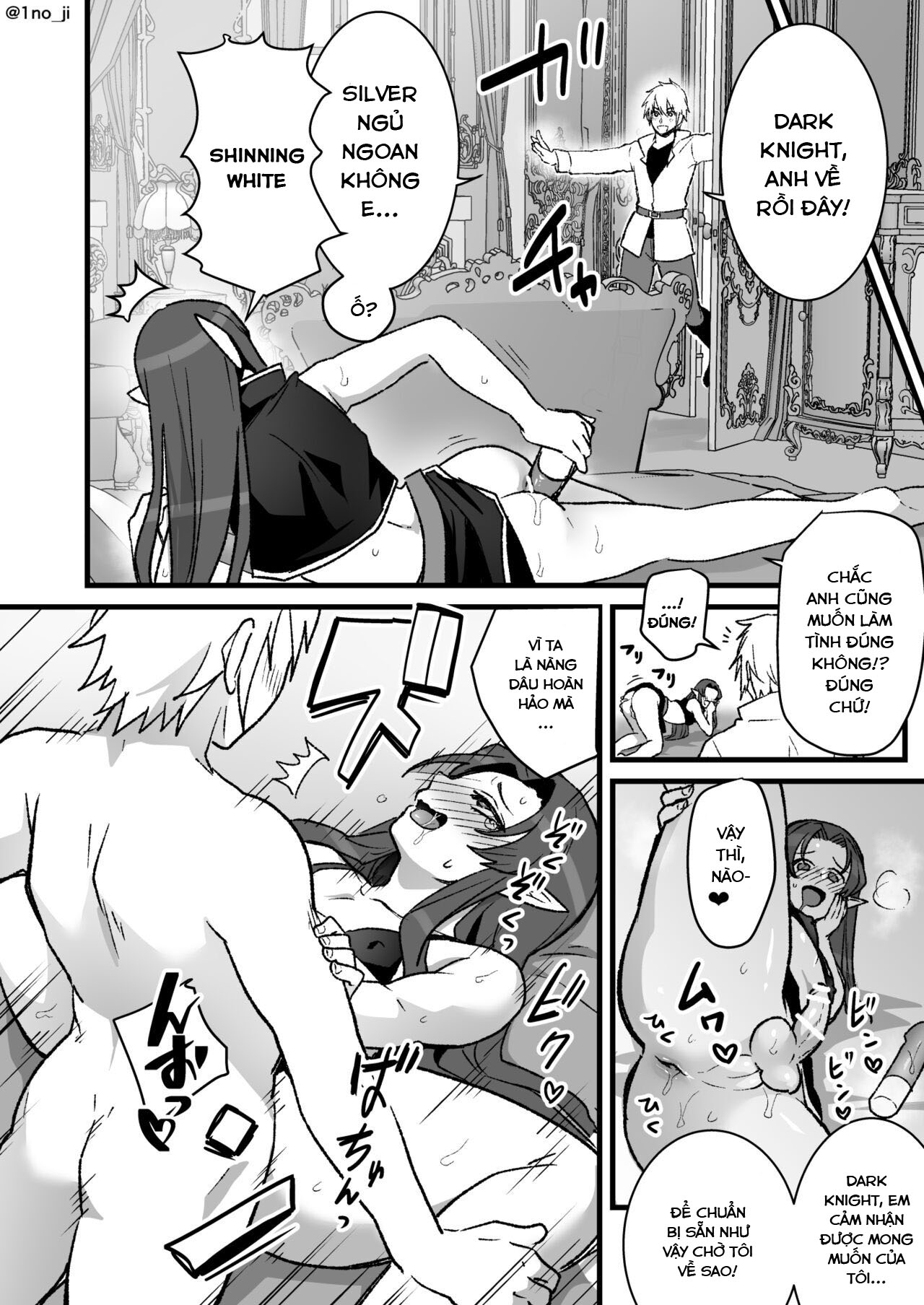 Đọc truyện hentai Câu chuyện về một cựu thủ lĩnh của quân đội Quỷ vương thua một anh hùng và bị biến thành nữ. - Oneshot