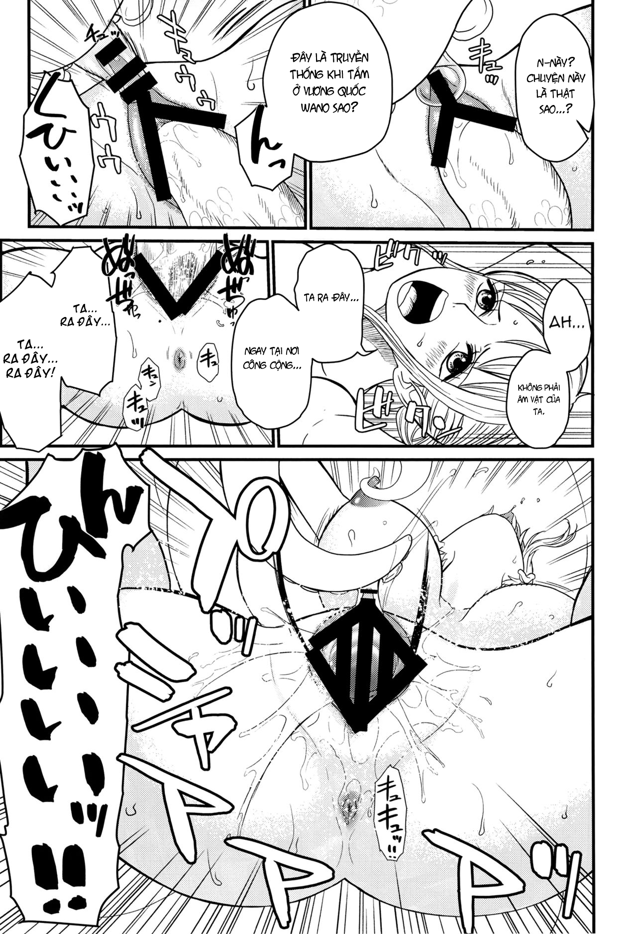 Đọc truyện hentai Nami và Robin ở nhà tắm công cộng - Oneshot