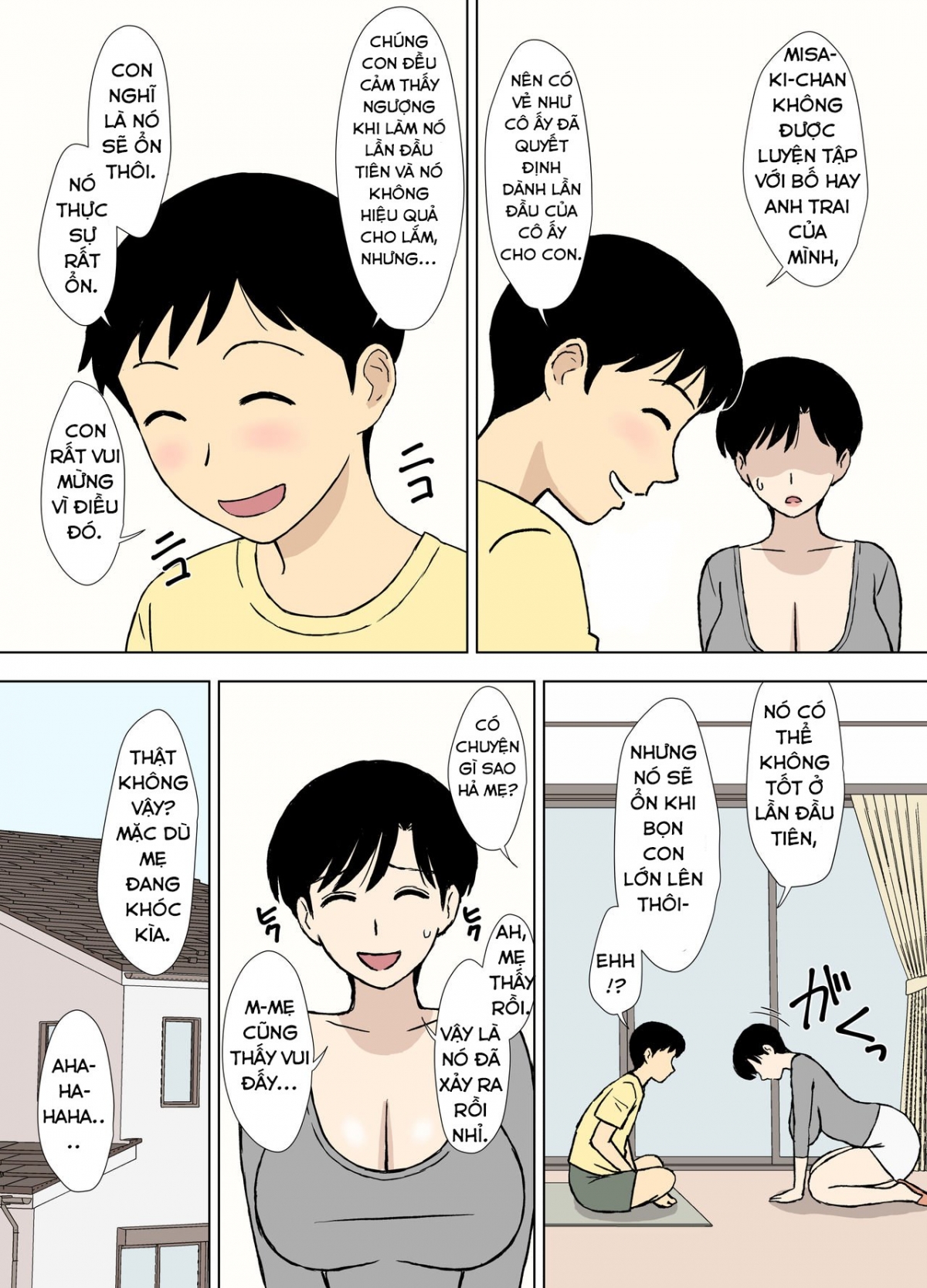 Đọc truyện hentai Sex Training with Mom 2 ~Ikumi-san’s Study about Sex Training~ - Oneshot